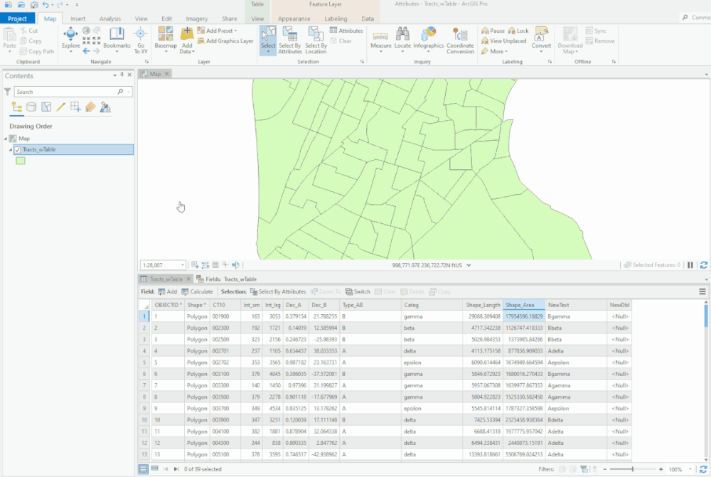 Calculating proportion other simple calculations mapping 101