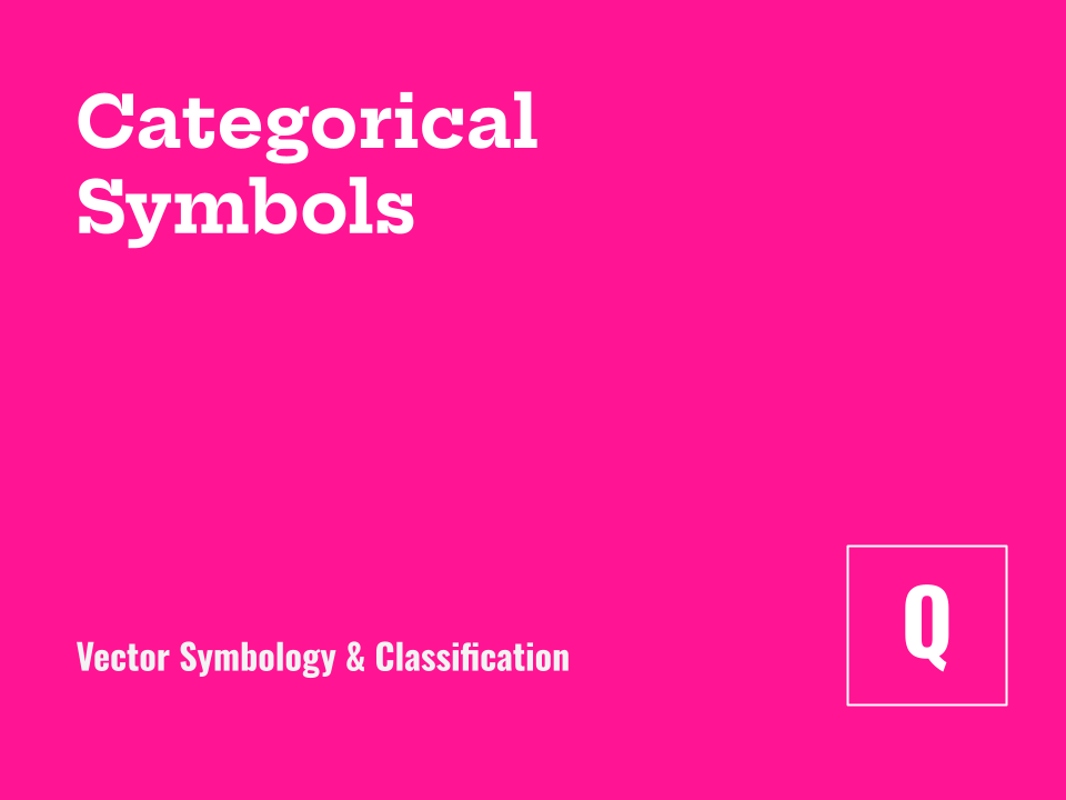 Categorical Symbols for Vector Features