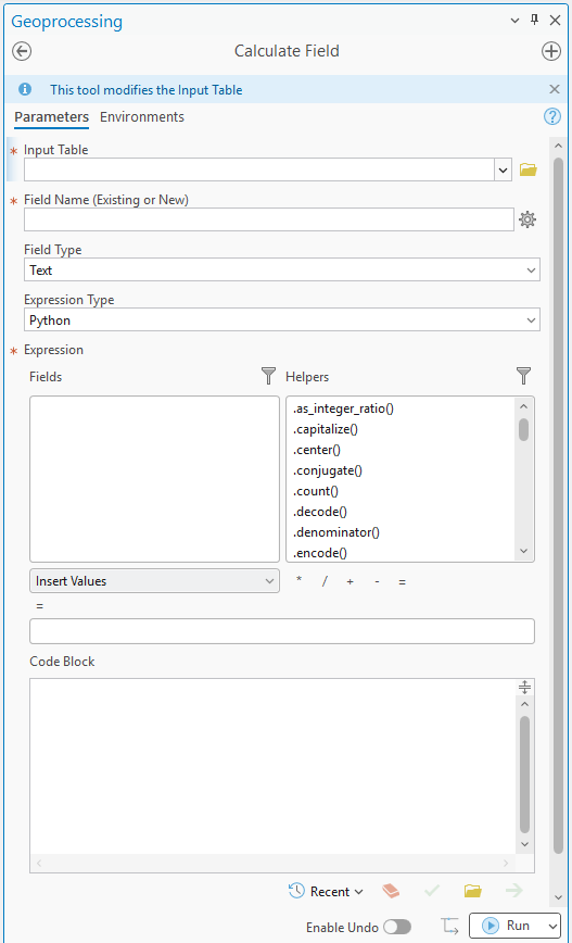 Add & Calculate a New Field — mapping 101