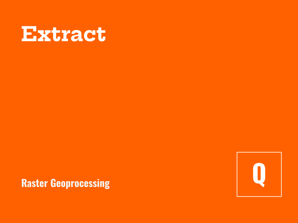 Extracting Rasters with a Mask Layer
