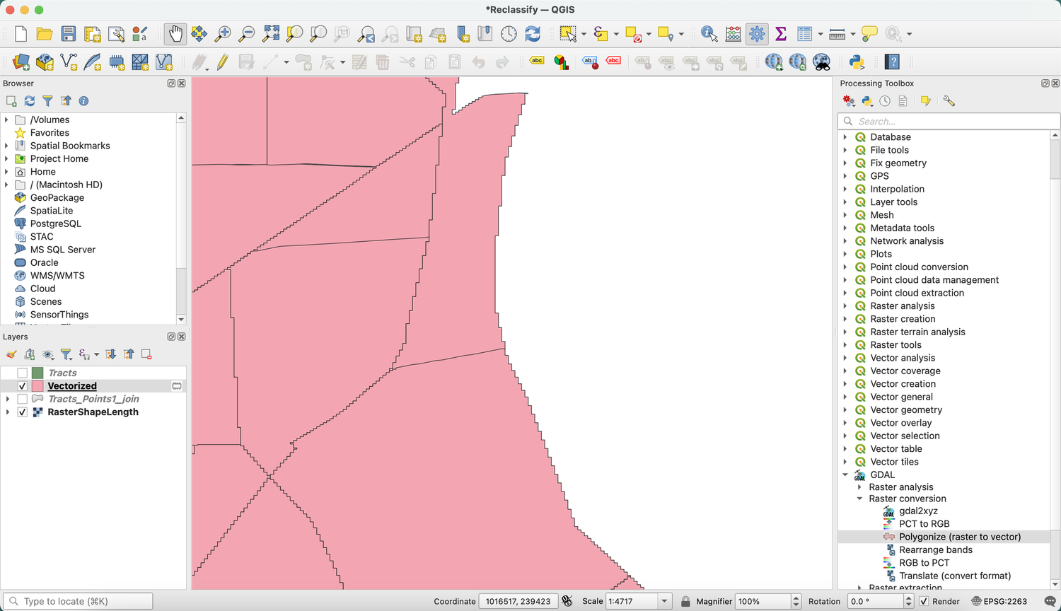 Converting Rasters to Polygon Features — mapping 101
