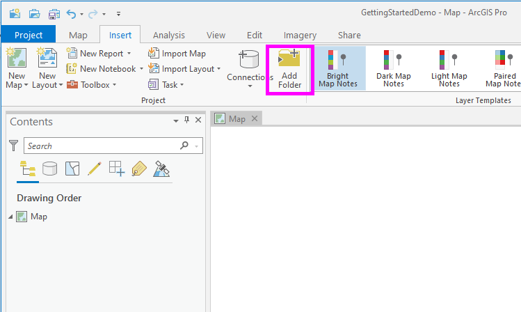 Simple Folder Mapping Adding and Ordering Layers in a Project — mapping 101