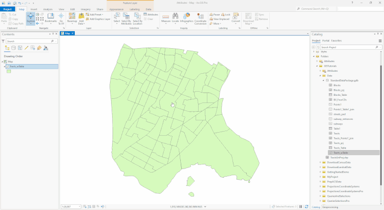 Accessing Feature Attributes — mapping 101