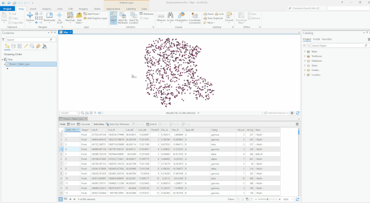 Map Feature Slection Interactive Selections & Other Selection Basics — mapping 101