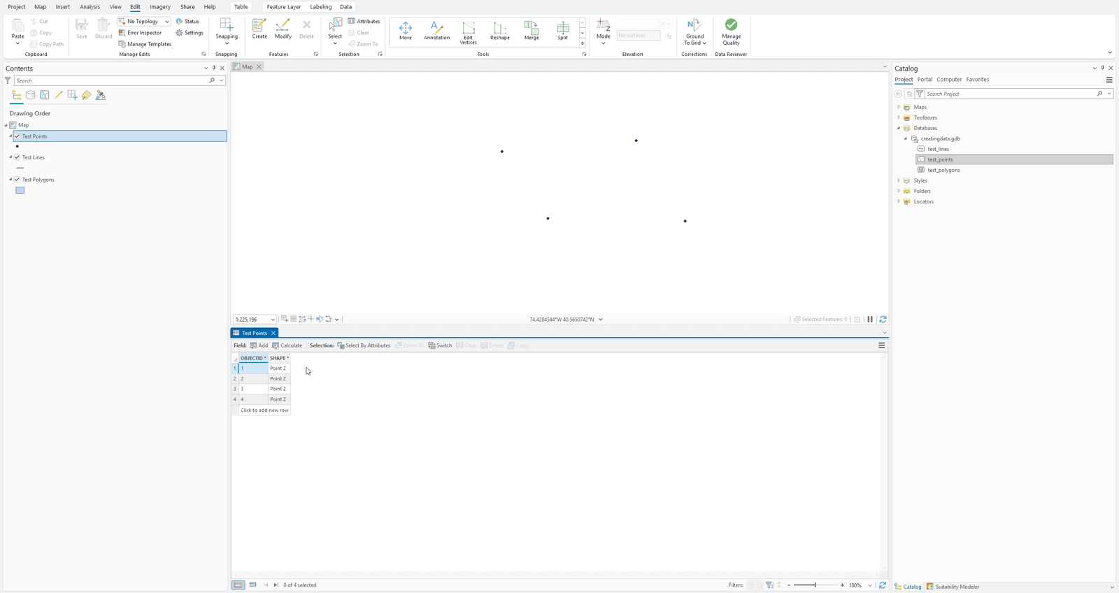 Creating Attributes for Digitized Features — mapping 101