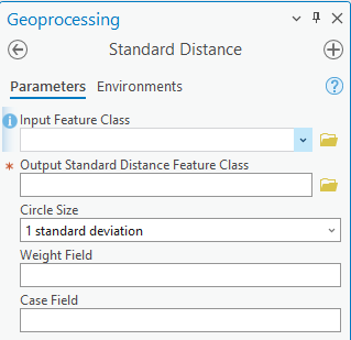 Calculating the Standard and Directional Distributions of Features ...