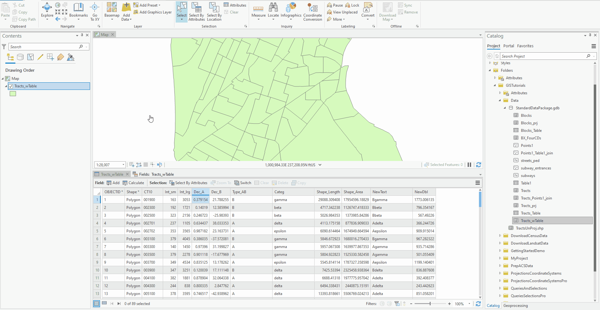 Summarizing attributes mapping 101