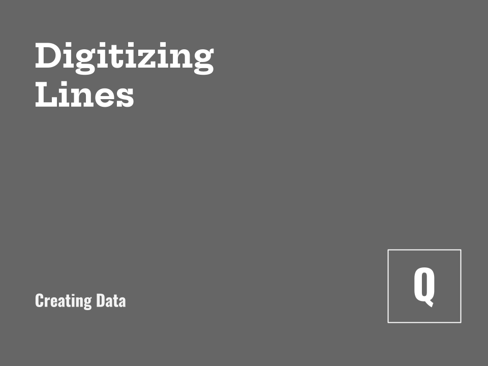 Digitizing Lines