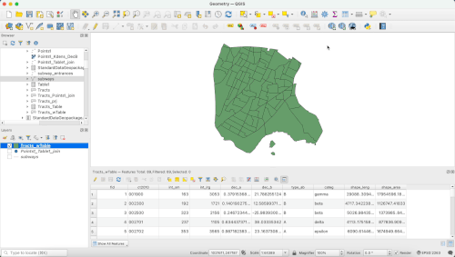 Calculating Geometry Attributes — mapping 101