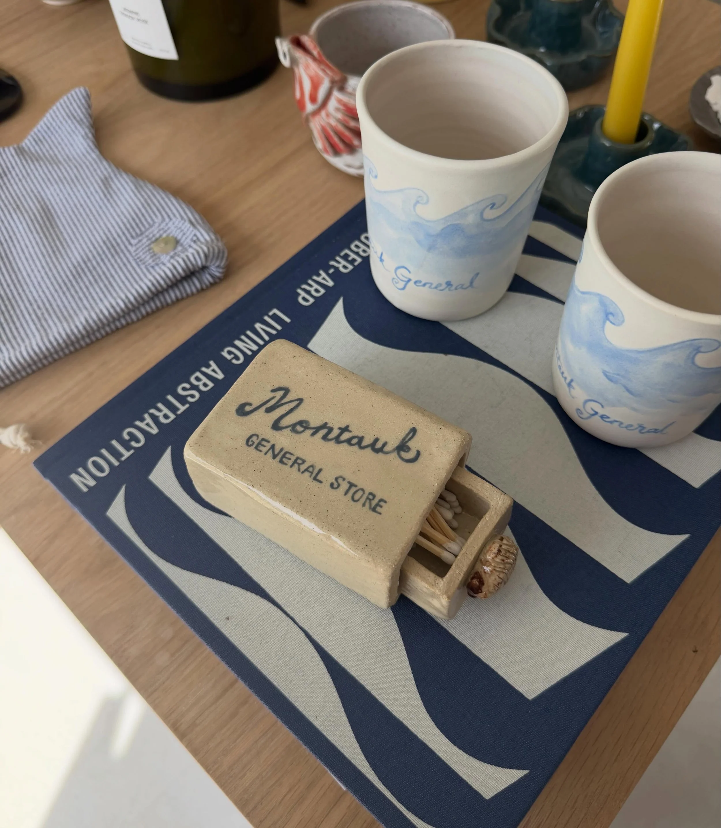 Custom matchboxes for @themontaukgeneral 🐚 more coming sooon ⏱️