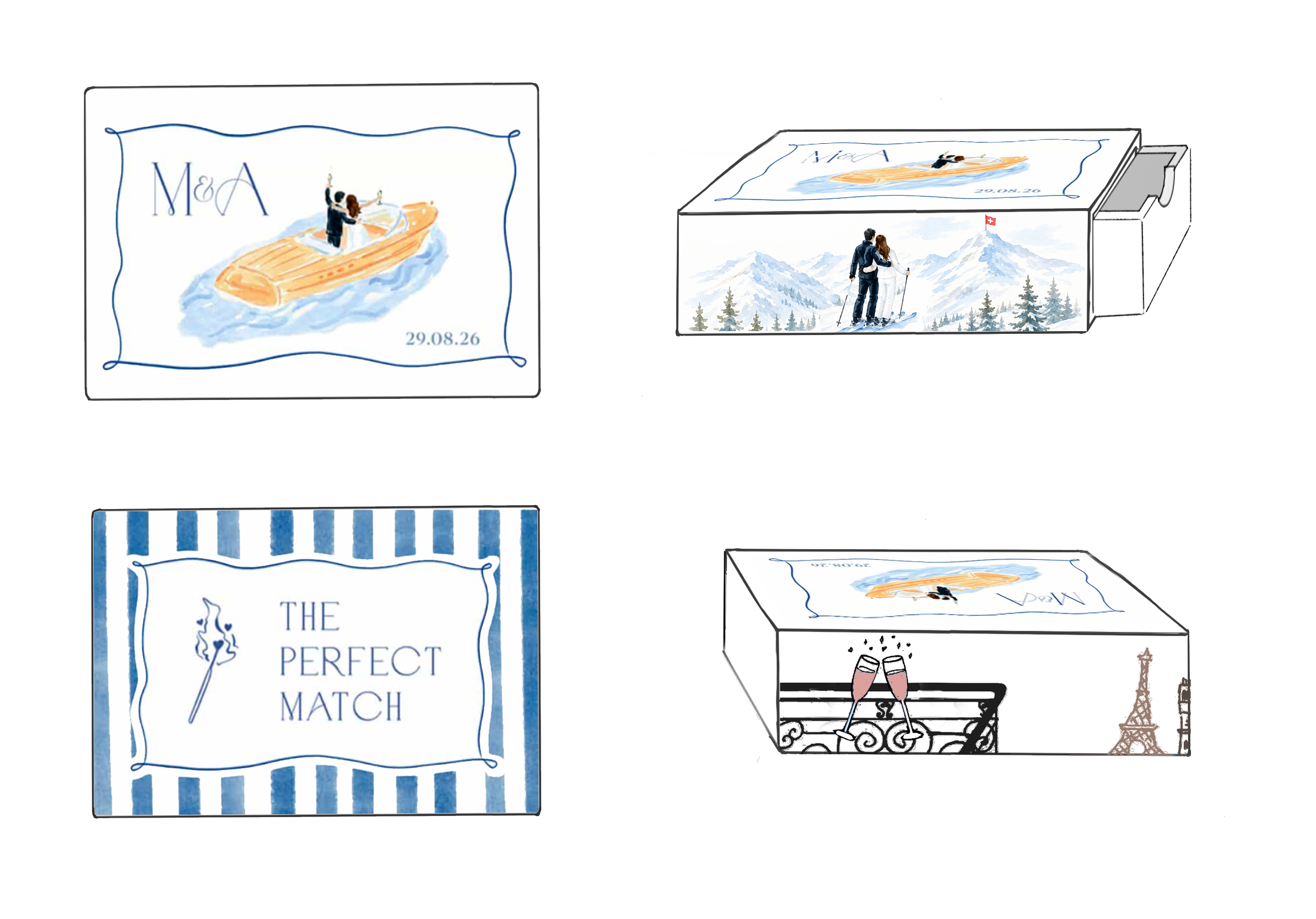 custom wedding gift box