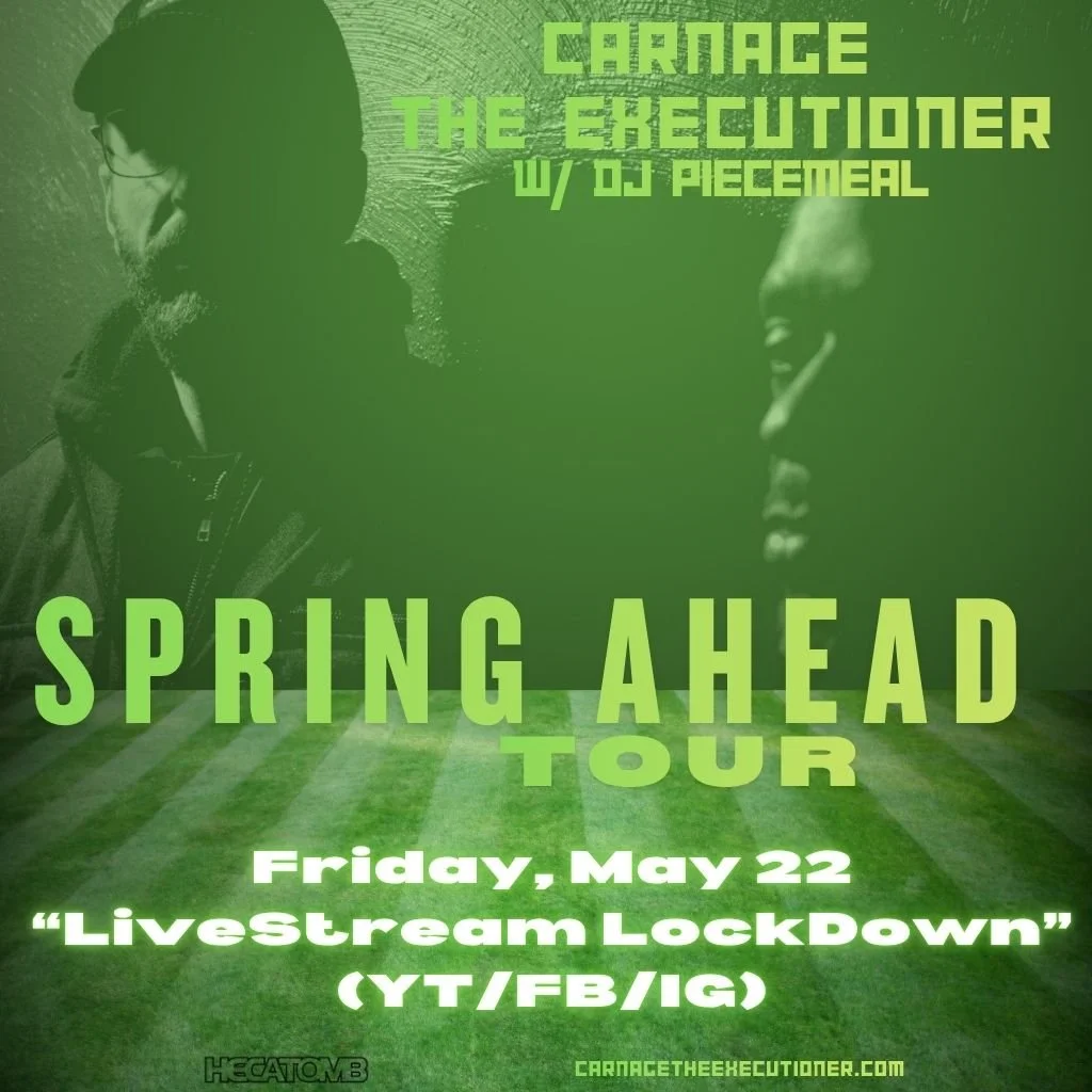 Spring Ahead Tour: “LiveStream LockDown” (YT/FB/IG)