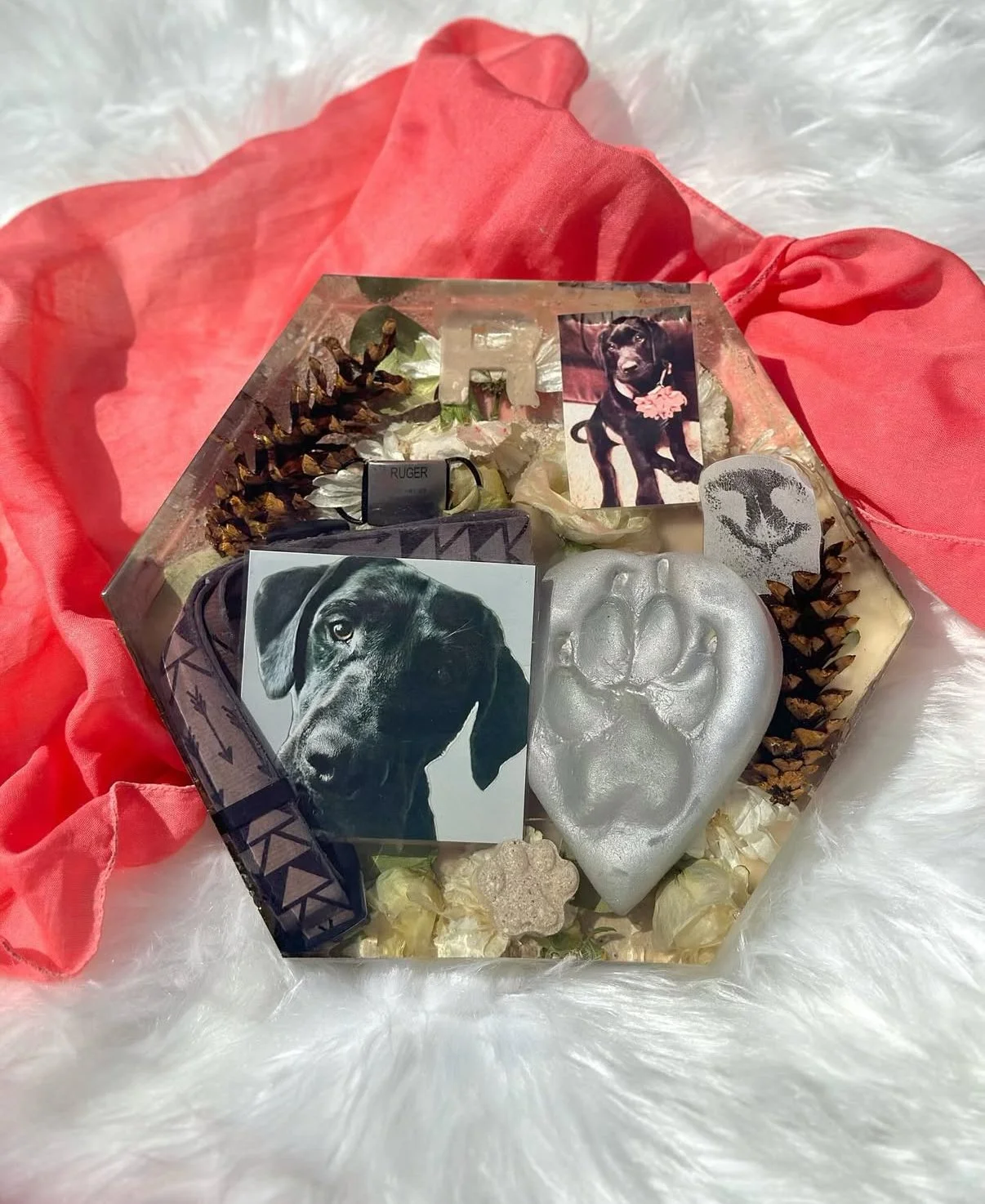 Memorial Hexagon Blocks