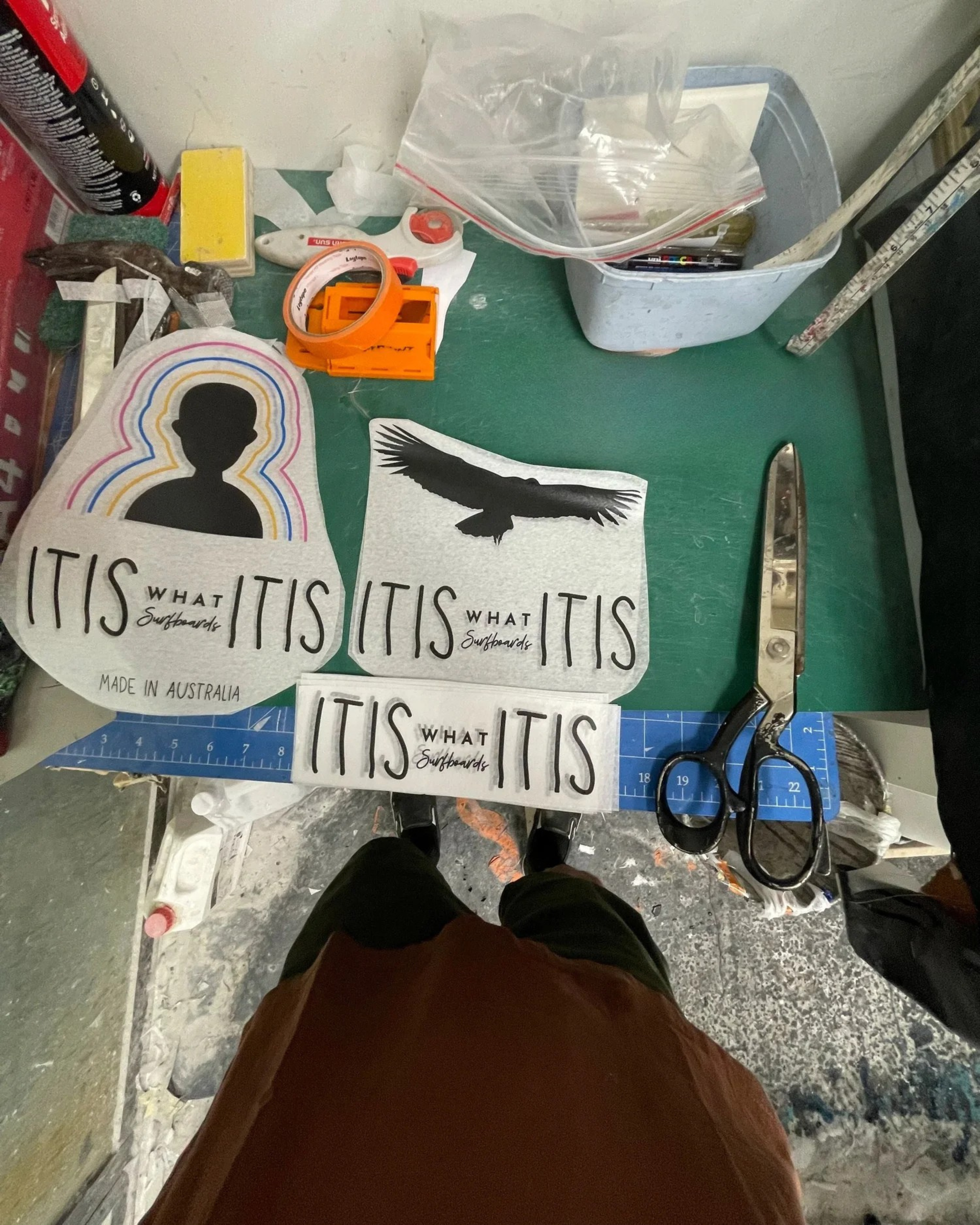 Cutting Decals for Laminating