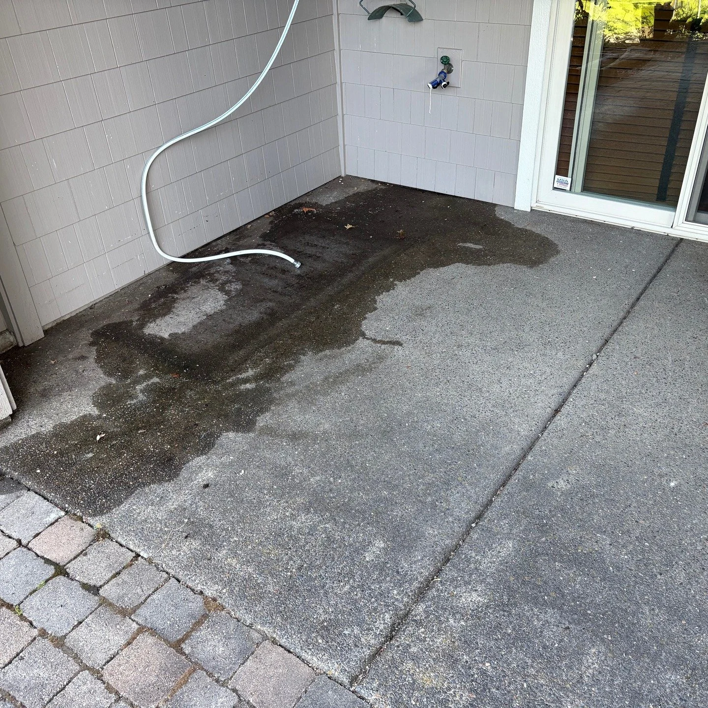 Get your patios cleaned and sealed this summer to protect them for the winter! #pressurewashing #cleaningmotivation #pressurewashingservices