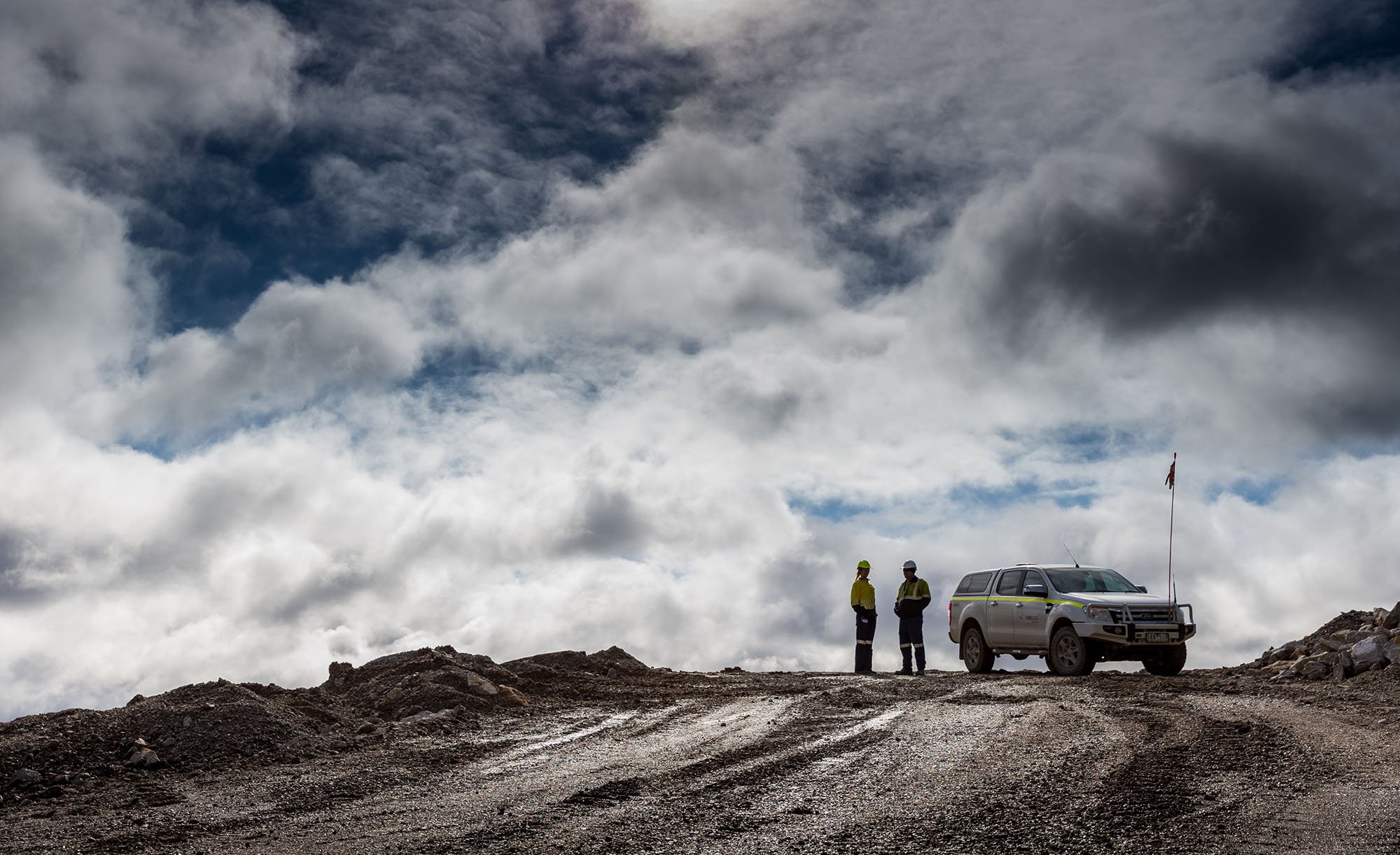 Alex Wallace Photography for industry mining construction and business in Auckland New Zealand and Australia mining stone