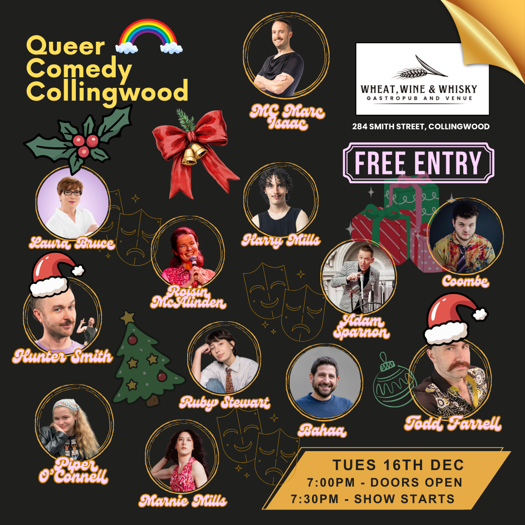 Queer Comedy Collingwood -        Christmas Show