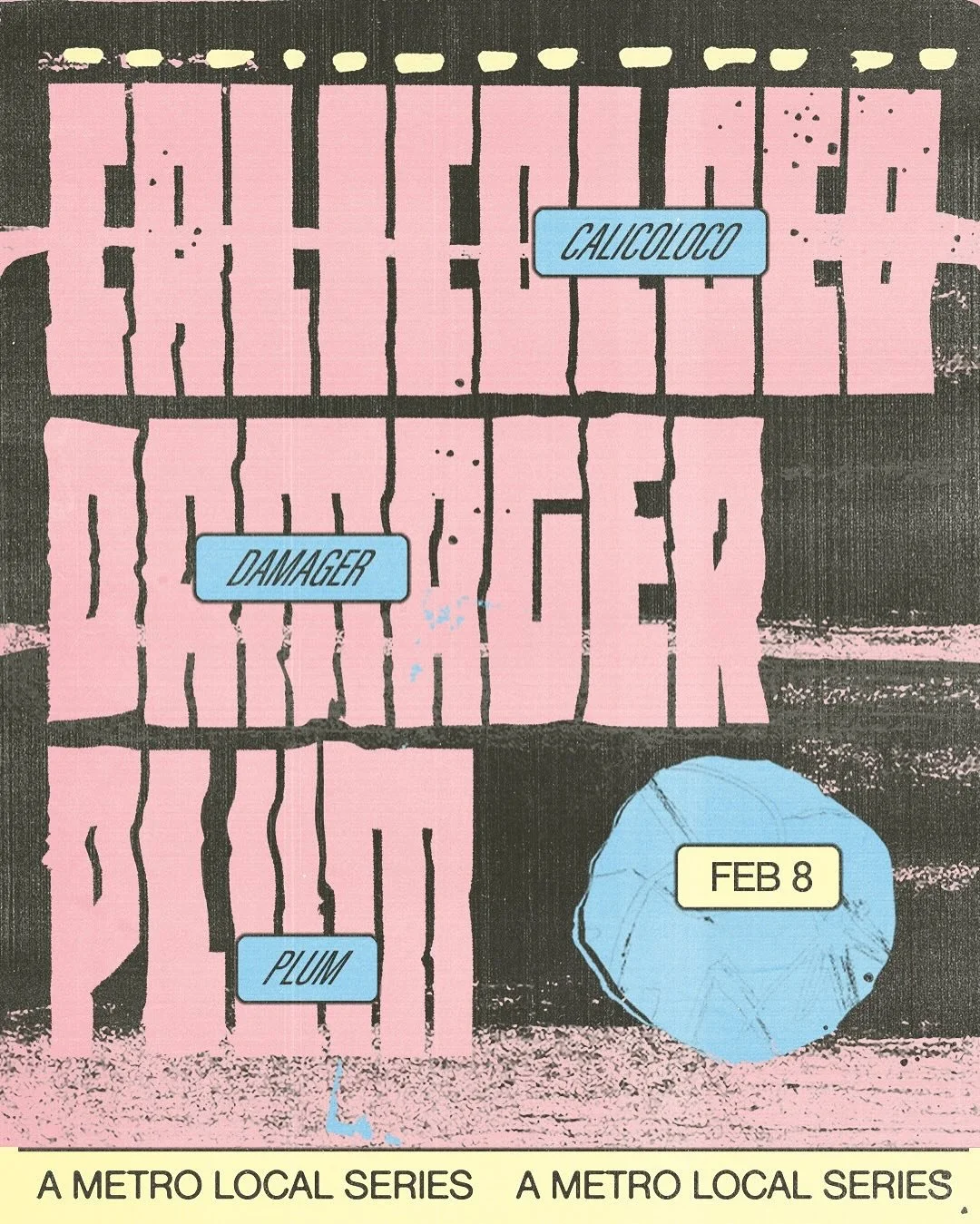 Greetings from ur mom records HQ 
In celebration of CalicoLocos @metrochicago takeover with local legends @damagerchi and @plumchicago we will be giving away a merch bundle including :
🪩 a shirt of your choice
🪤 a super secret ep lathe cut (feat. 3