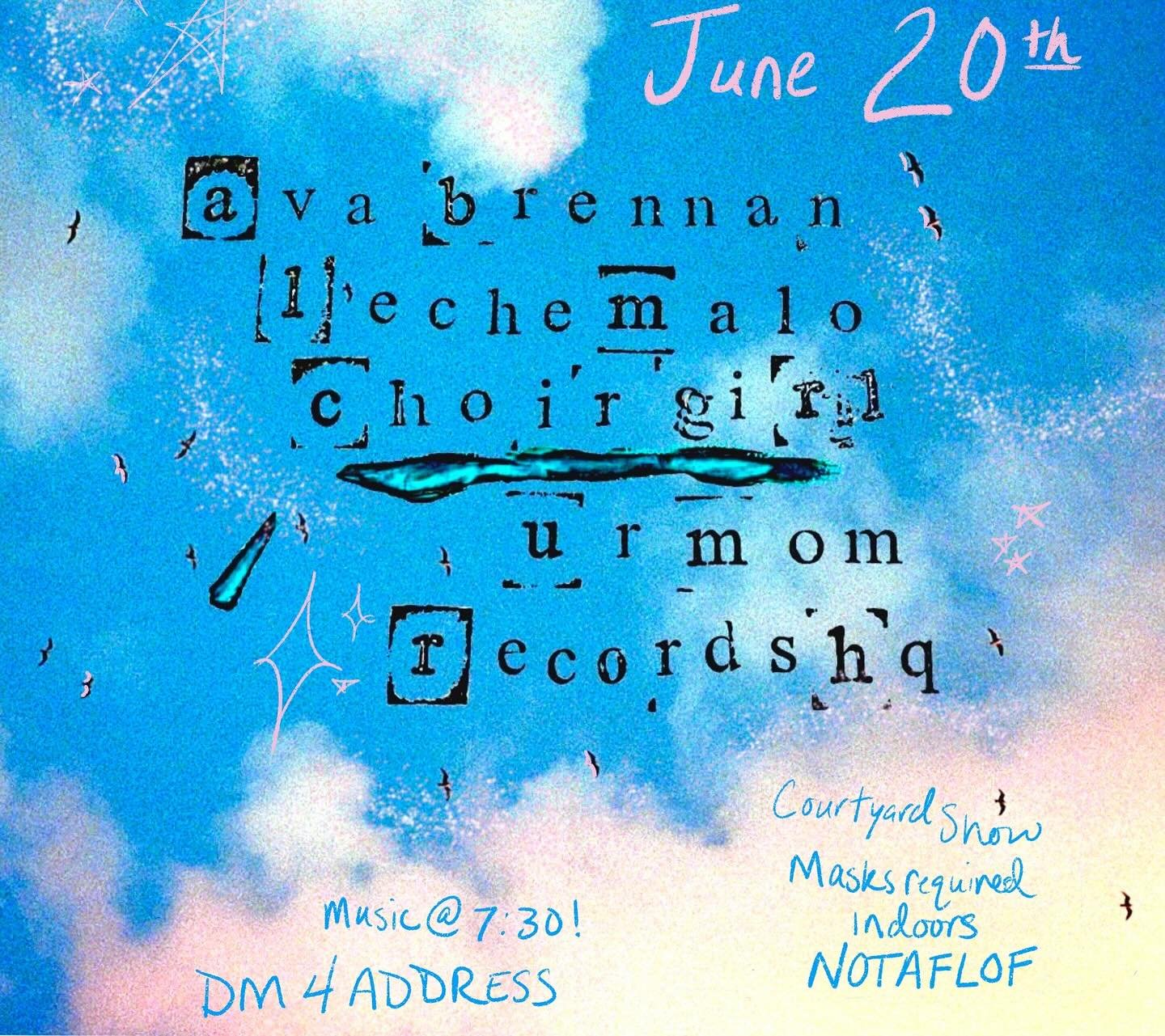 In case u missed it

In case I missed it

In case ur paying attention to the horrors like you should

Reminder that in a little more than a week we will attempt to make space for art &mdash; for art&rsquo;s sake 

HMU for the address 
Fuck ICE
Libera