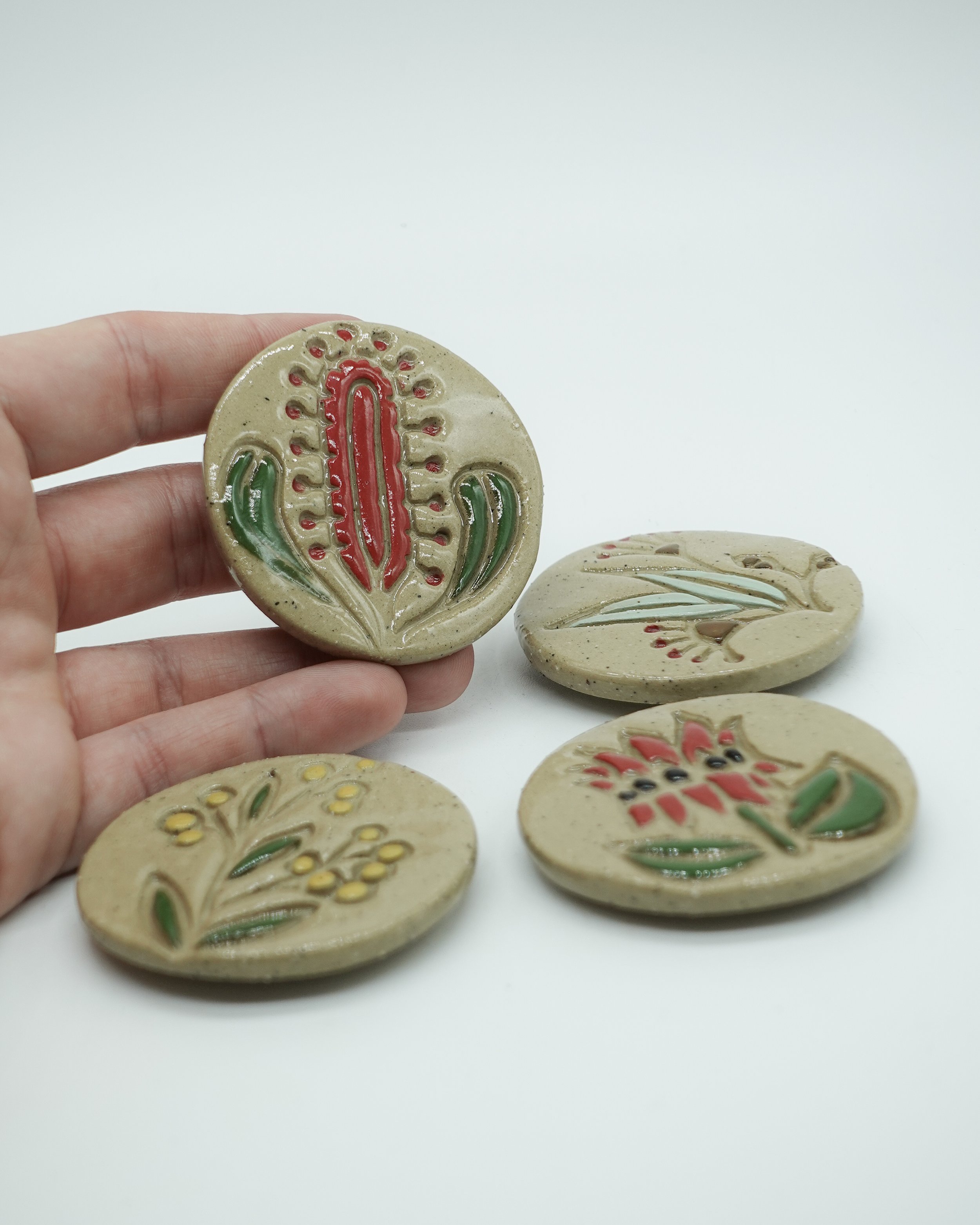 native flower magnets