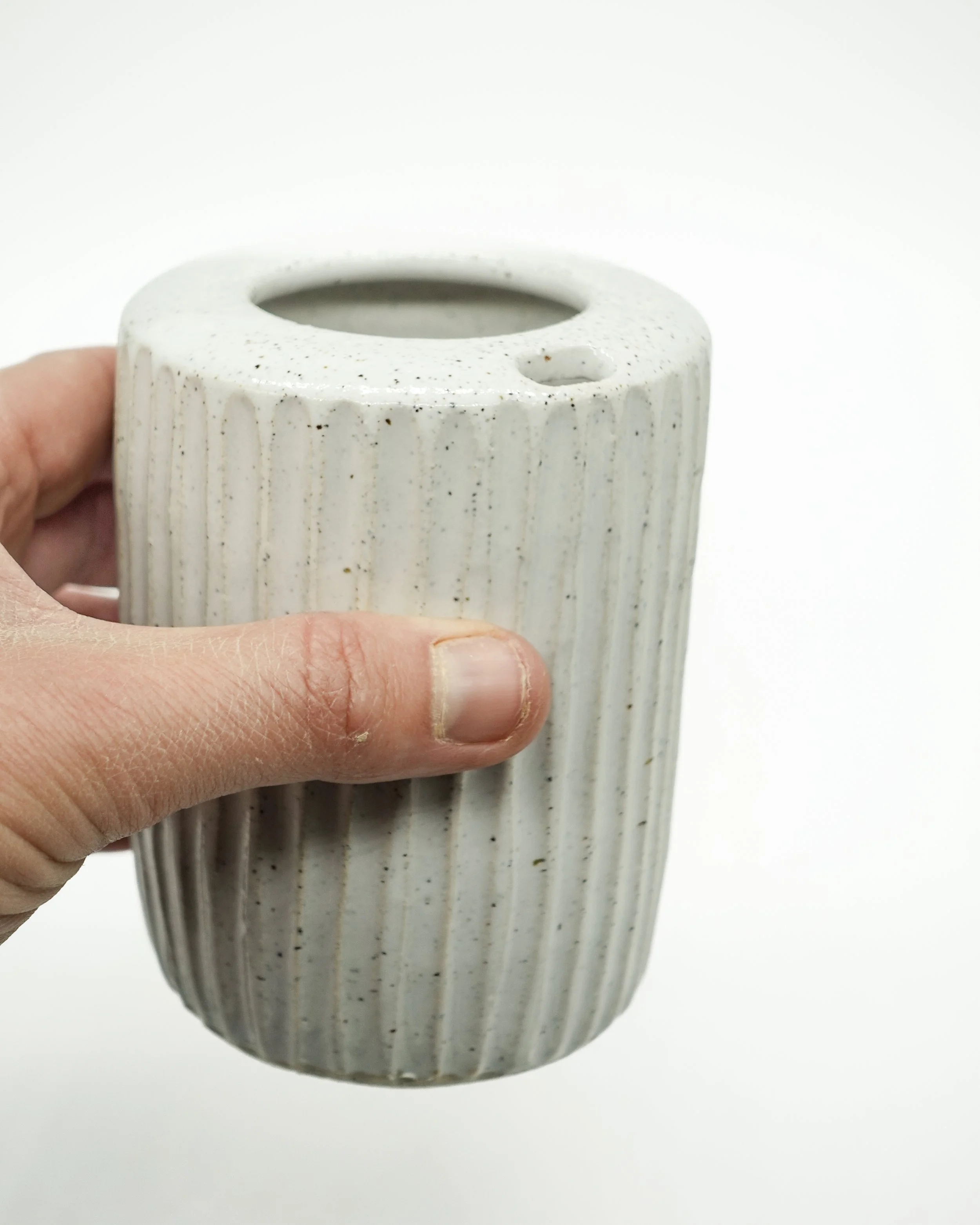 to-go cup - white ridge