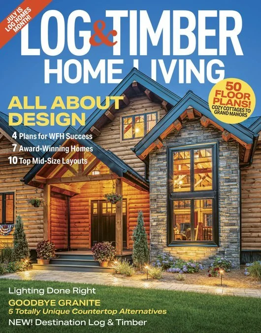 Log & Timber Home Living – Log Cabin Designs, Timber Homes & Rustic ...