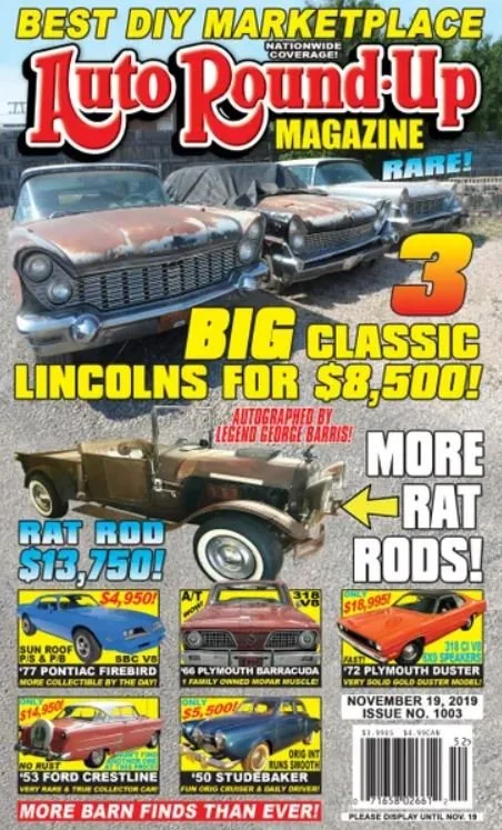 Auto Round-Up Magazine - Classic Cars, Parts & Restoration Resources ...