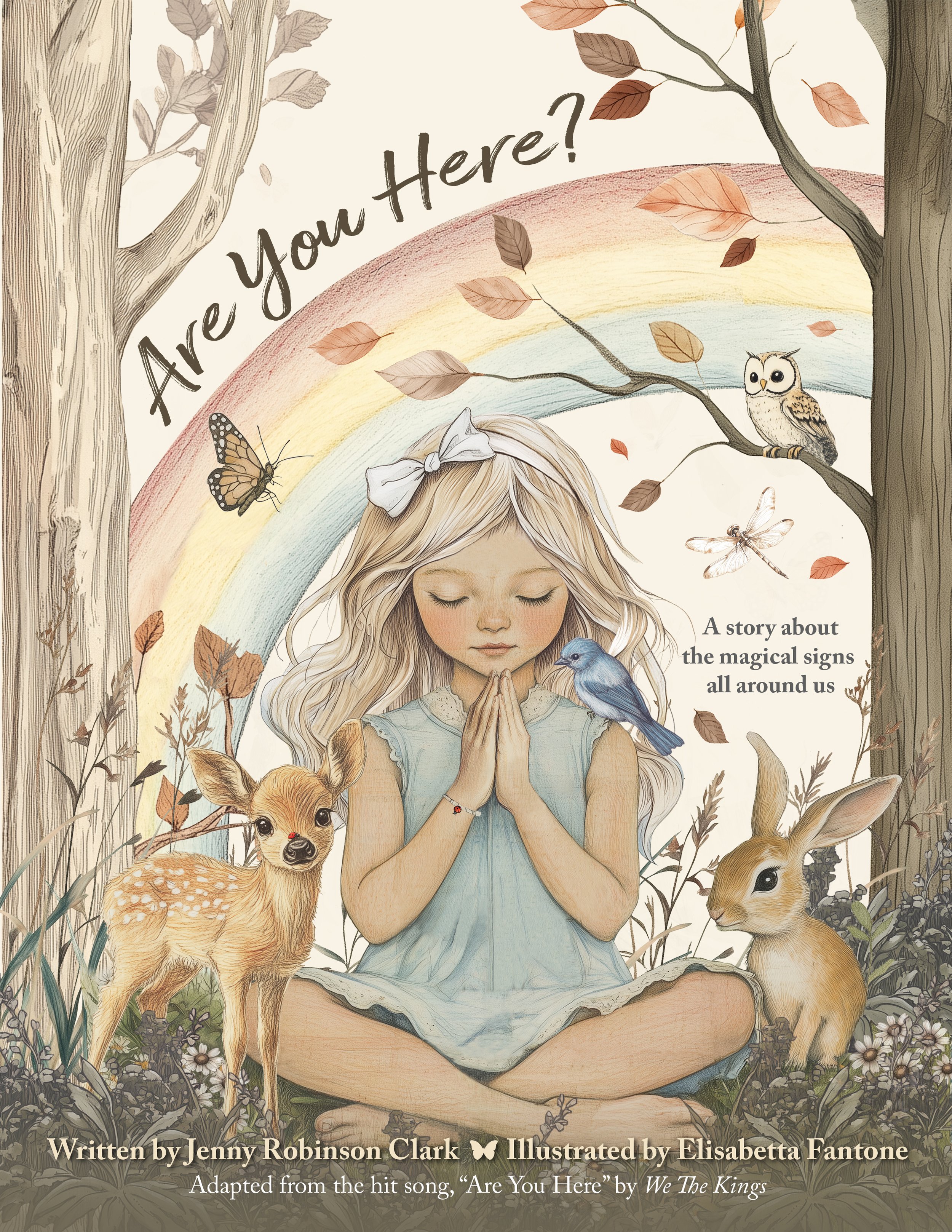 Here it is! The cover for Are You Here