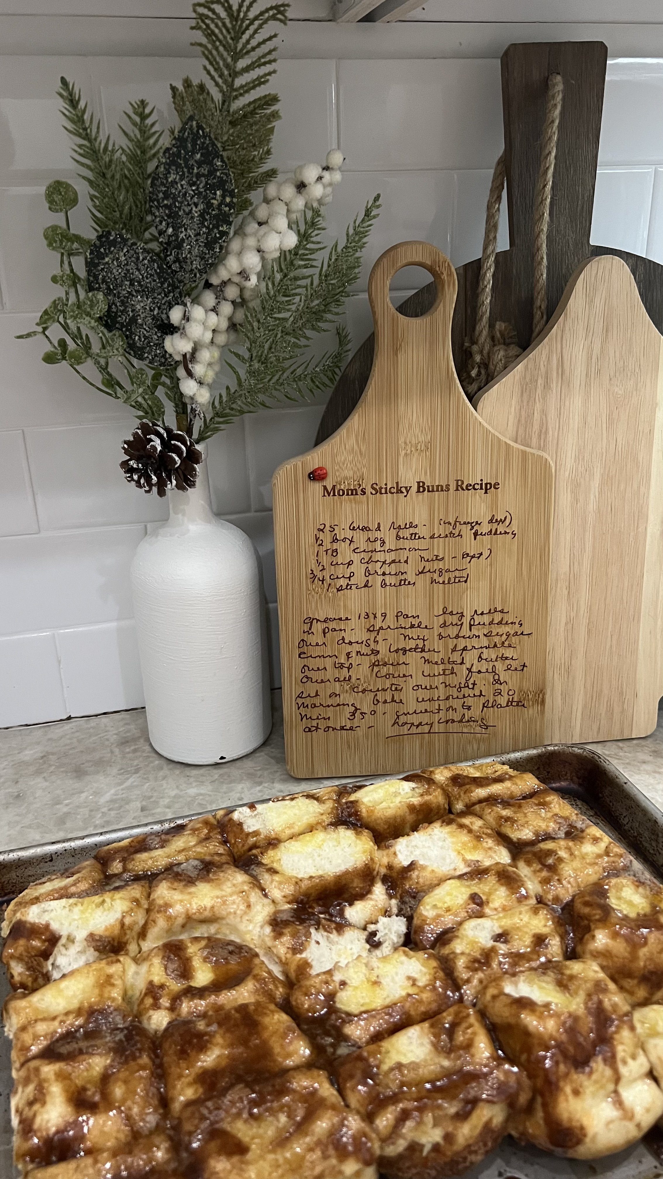 Mom’s Sticky Buns Recipe