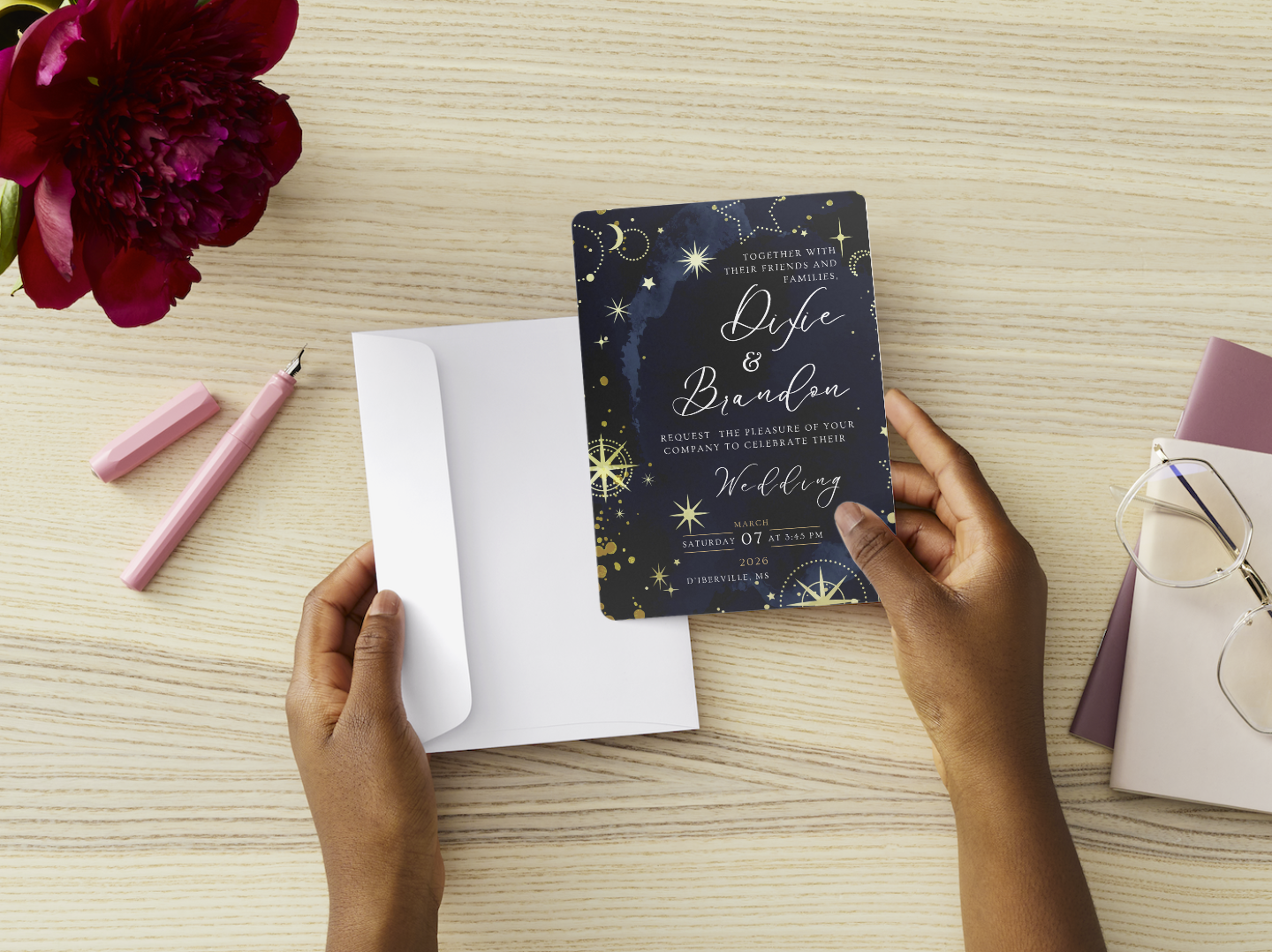 Dixie's Wedding Invitation Options