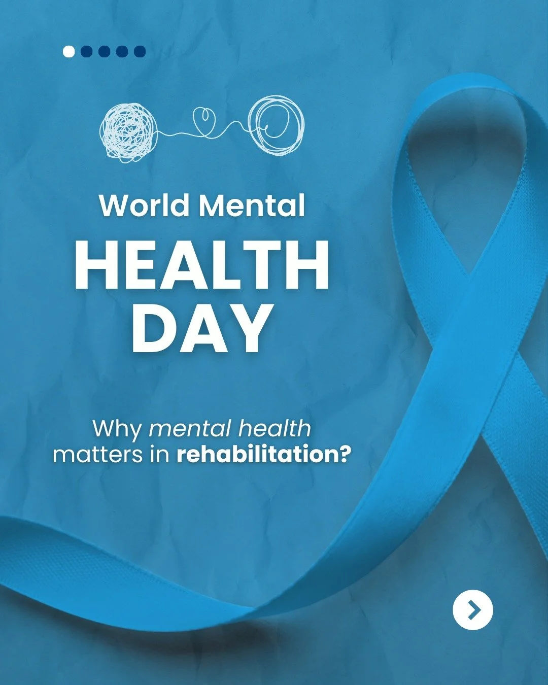๐ World Mental Health Day ๐
Recovery is not only about your muscles and joints, your mind matters too.
Stress, anxiety, or low mood can:
โก Slow your body’s natural healing
โก Make pain feel worse
โก Lower your drive to keep up with rehab
Sup