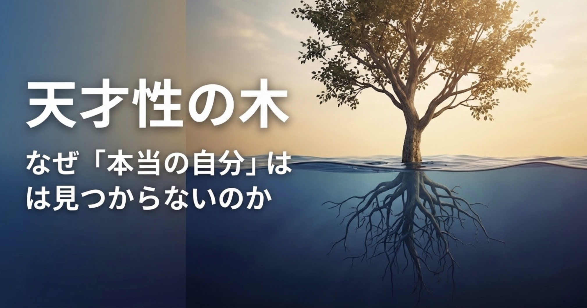 なぜ「本当の自分」は見つからないのか——天才性の木と意識の発達構造