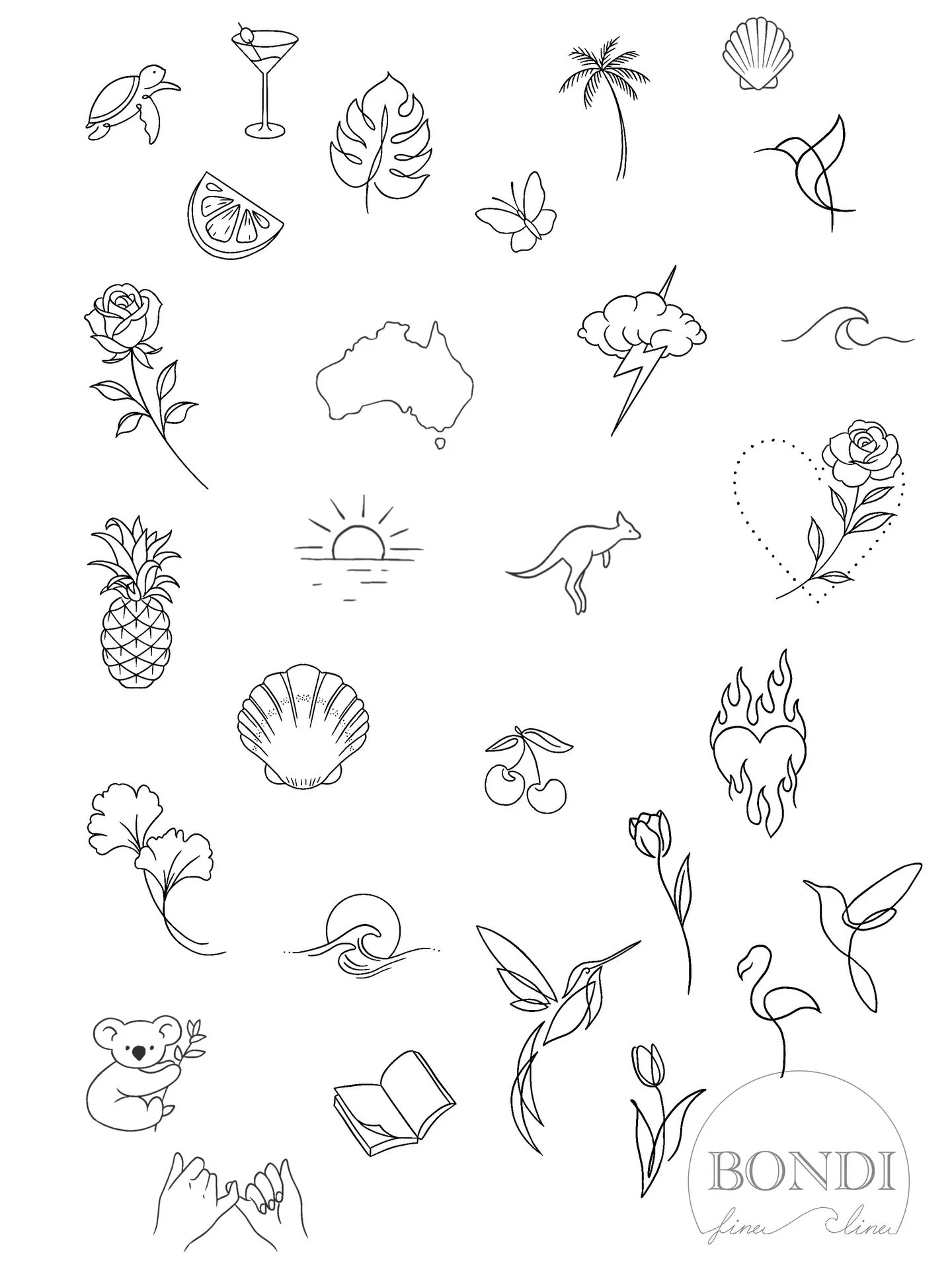 Build your own sticker sleeve , choose from any of the designs 

Arms or leg only 

1 design $150
2 : $250
3: $330
4 : 400
5 : 450

#sydneytattoo #sydneytattooartist #bondifineline #bondifinelinetattoo