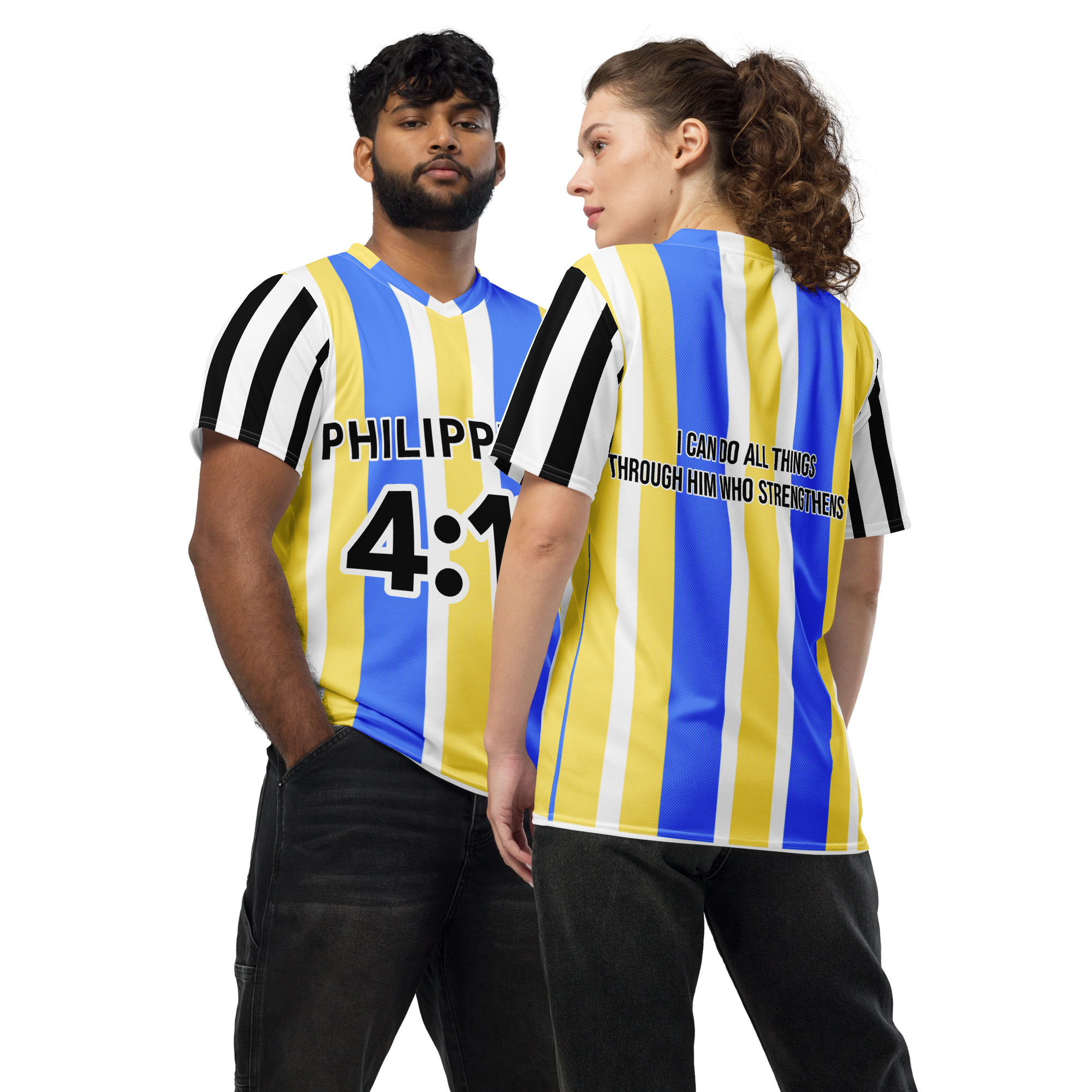 Philippians 4:13 Soccer Jersey