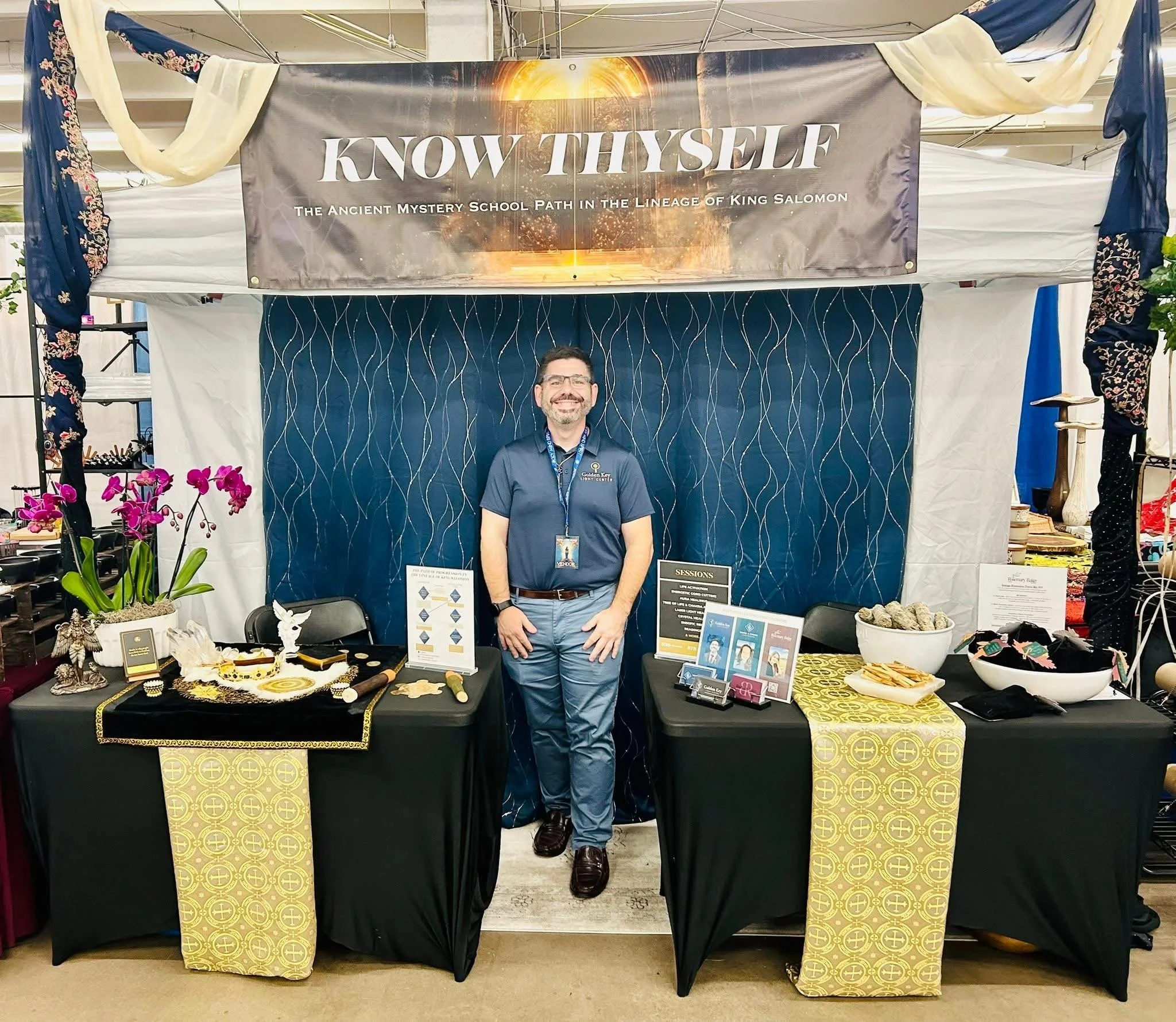 Uber excited to be at the #bodymindspiritexpo for one more day. Giving Expo style readings and healings all day until 6pm. Come join us for great conversation and energy work.