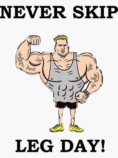 You know you didn't Skip Leg Day when you go to stand up in your legs just say no and you go down to the ground LOL I'm 100% okay but boy I might have overdone it today LOL go go leg day!