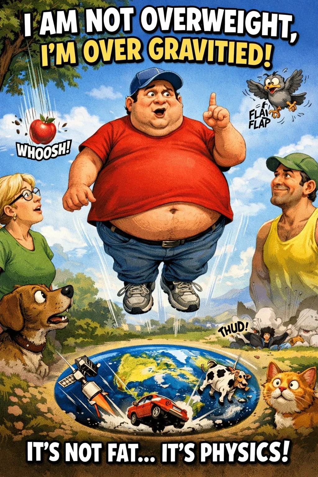 So the words came out.of my mouth and I knew I needed to make a meme. The words are mine the meme is chatgpt's.