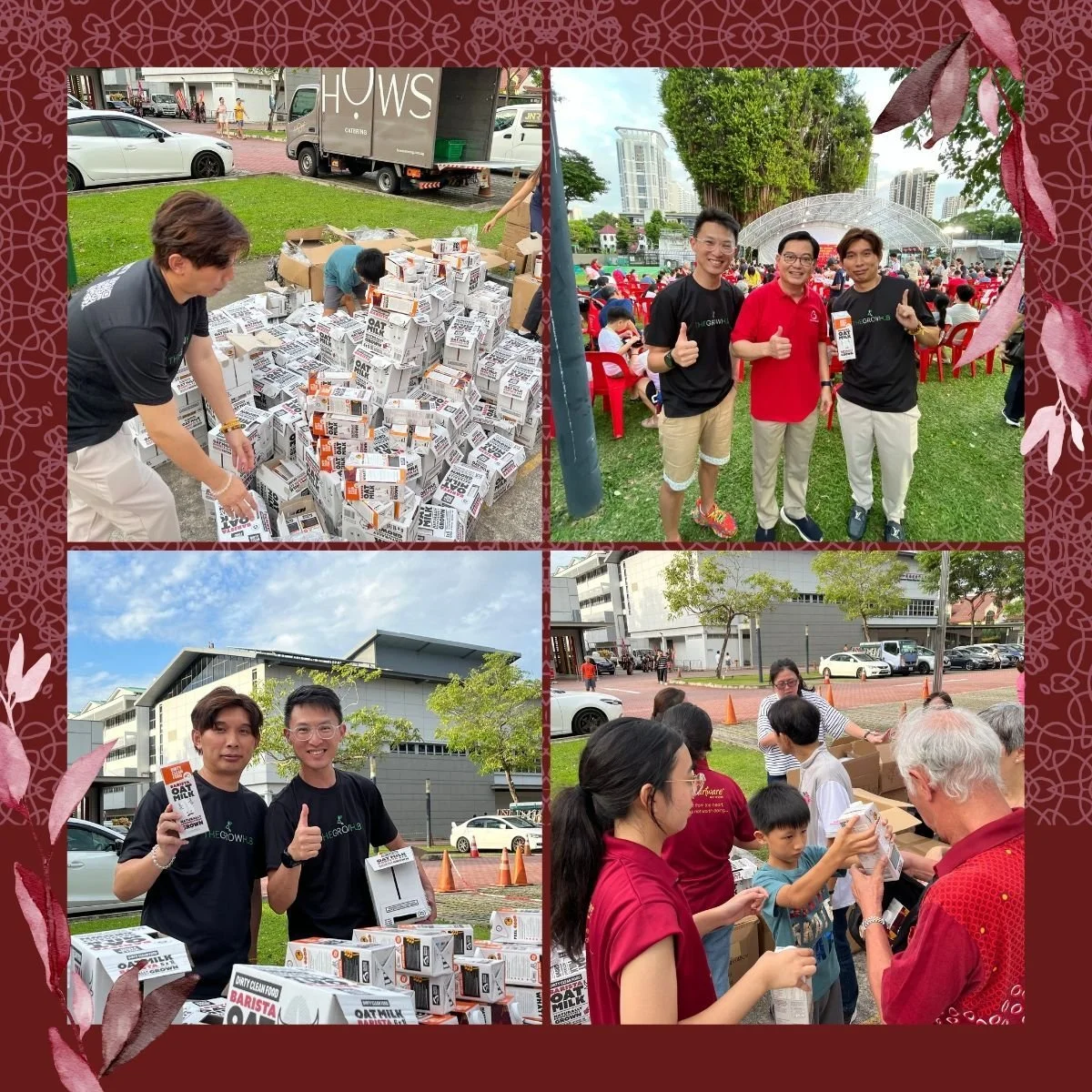 The GrowHub Sponsors Giveaway at Bedok Mid-Autumn Celebration