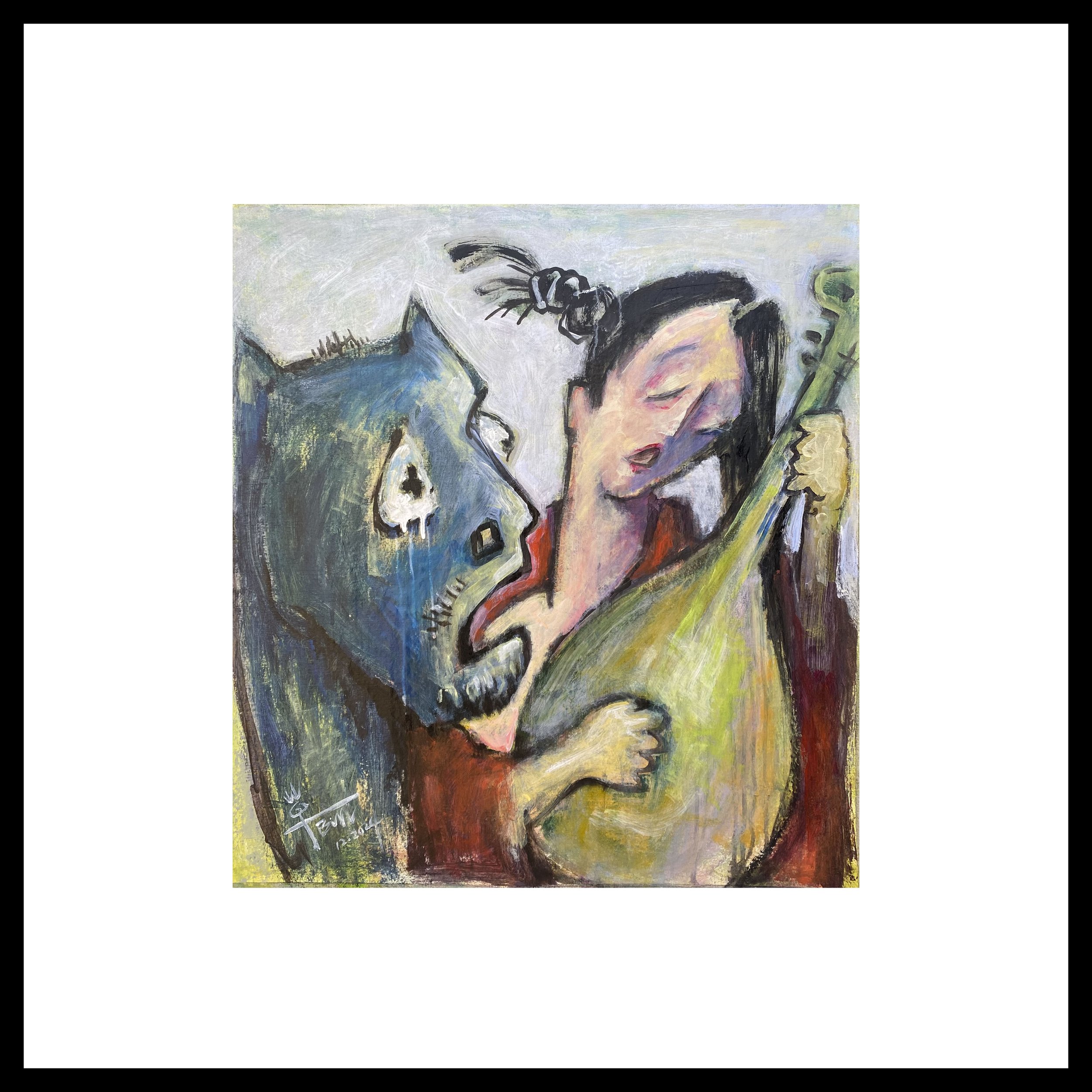 Blue Horse No. 8