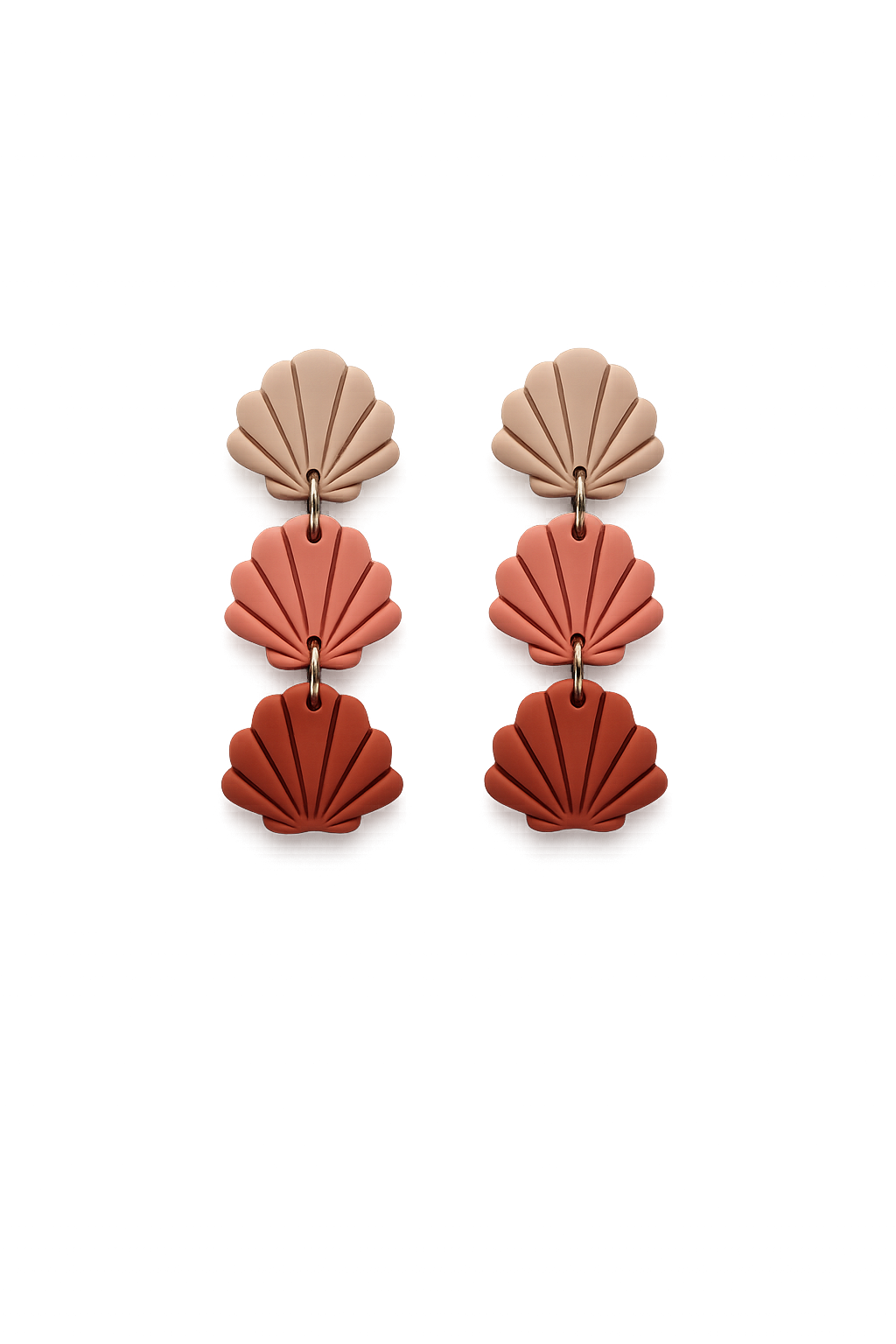 Triple Shell Ombre (Warm): Deep Sea