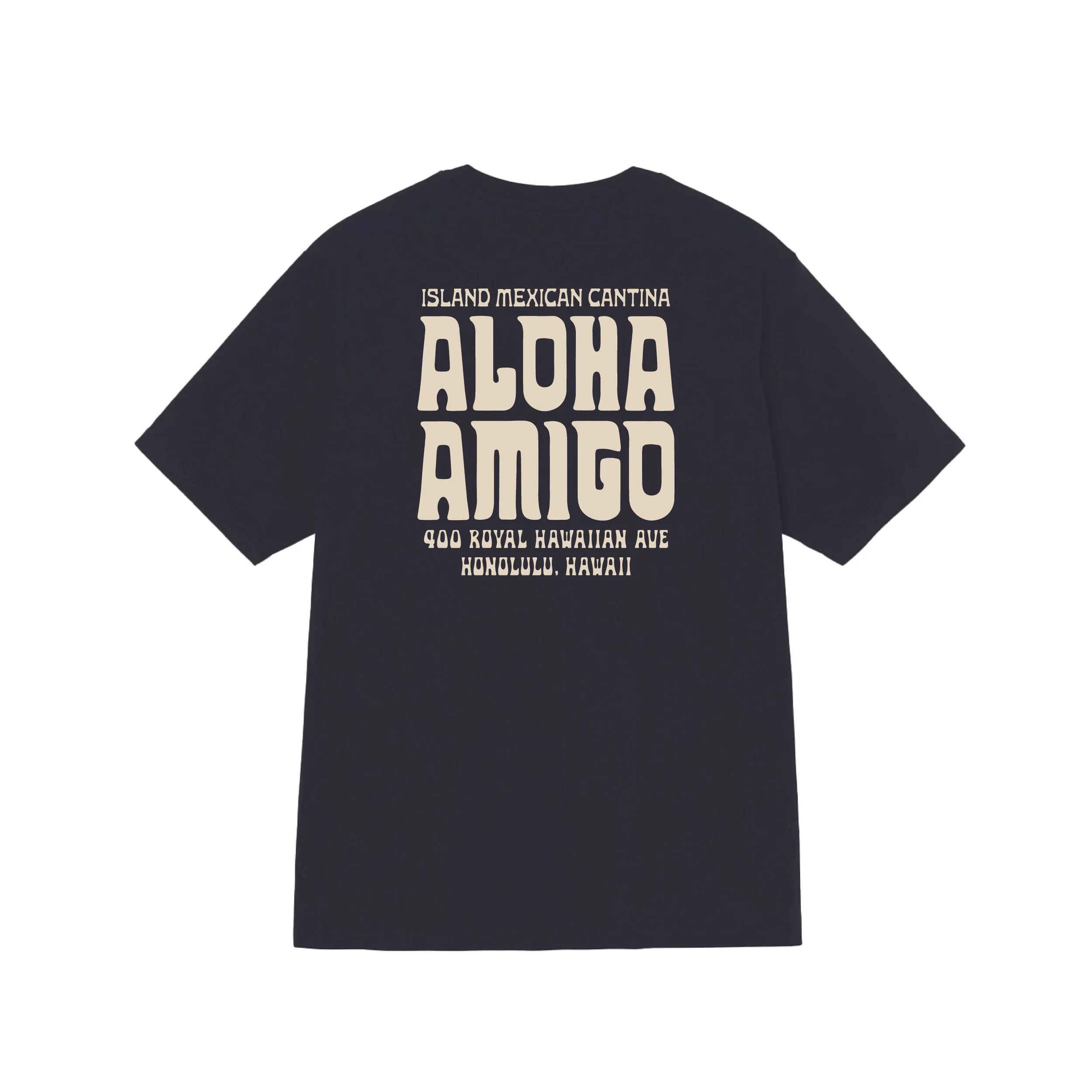 [Restaurant Logo] 
White · Black · Yellow
- S · M · L · XL · 2XL -