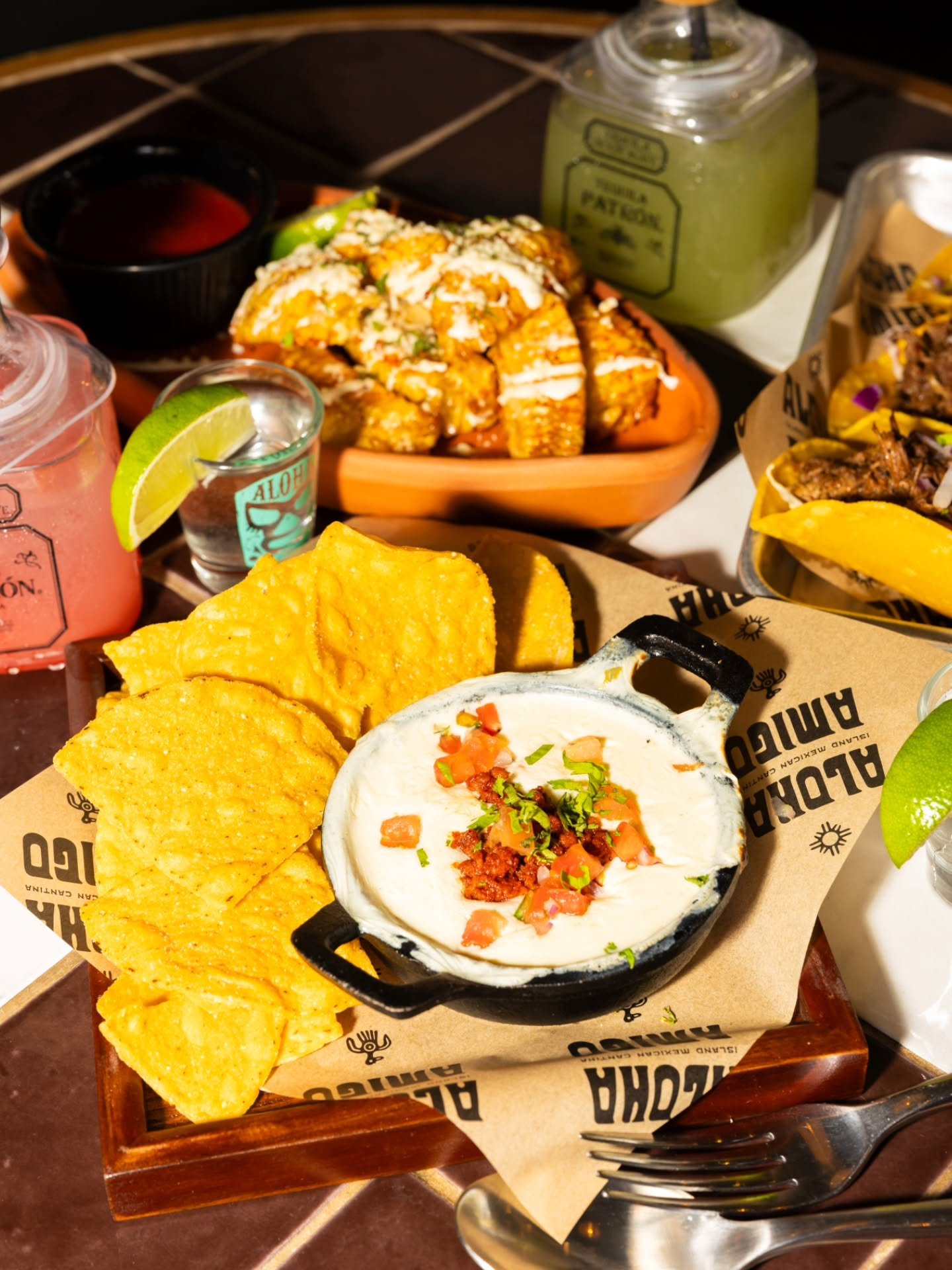 Cinco de Mayo here at Aloha Amigo is where you want to be! 🪇🌮🍻

We&rsquo;re opening at 3pm and turning it into a full day celebration with all day happy hour and Taco Tuesday deals going strong.

Tacos hitting the table, drinks in hand, music up, 