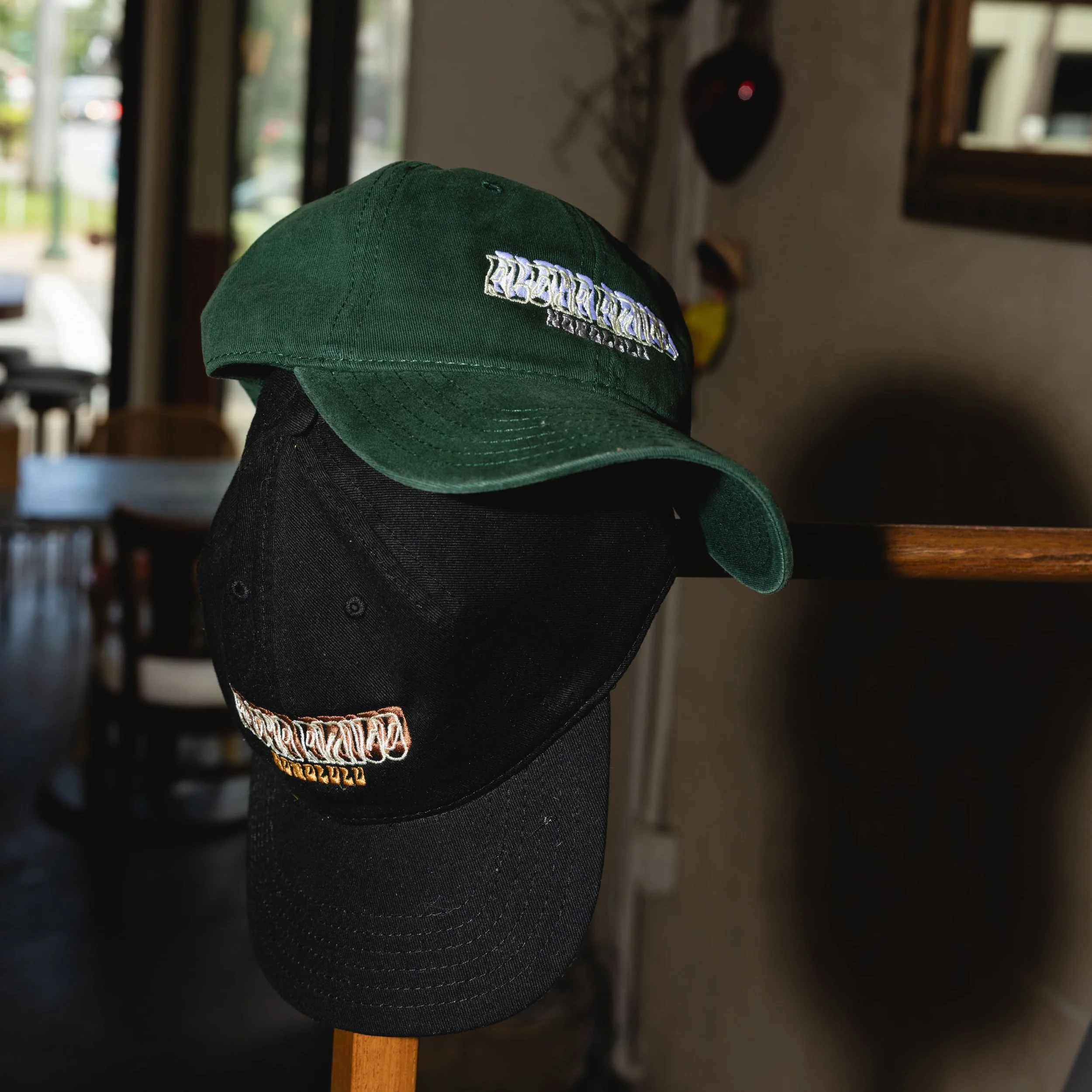 [Wave Logo Dad Cap]
Black · Green
$32