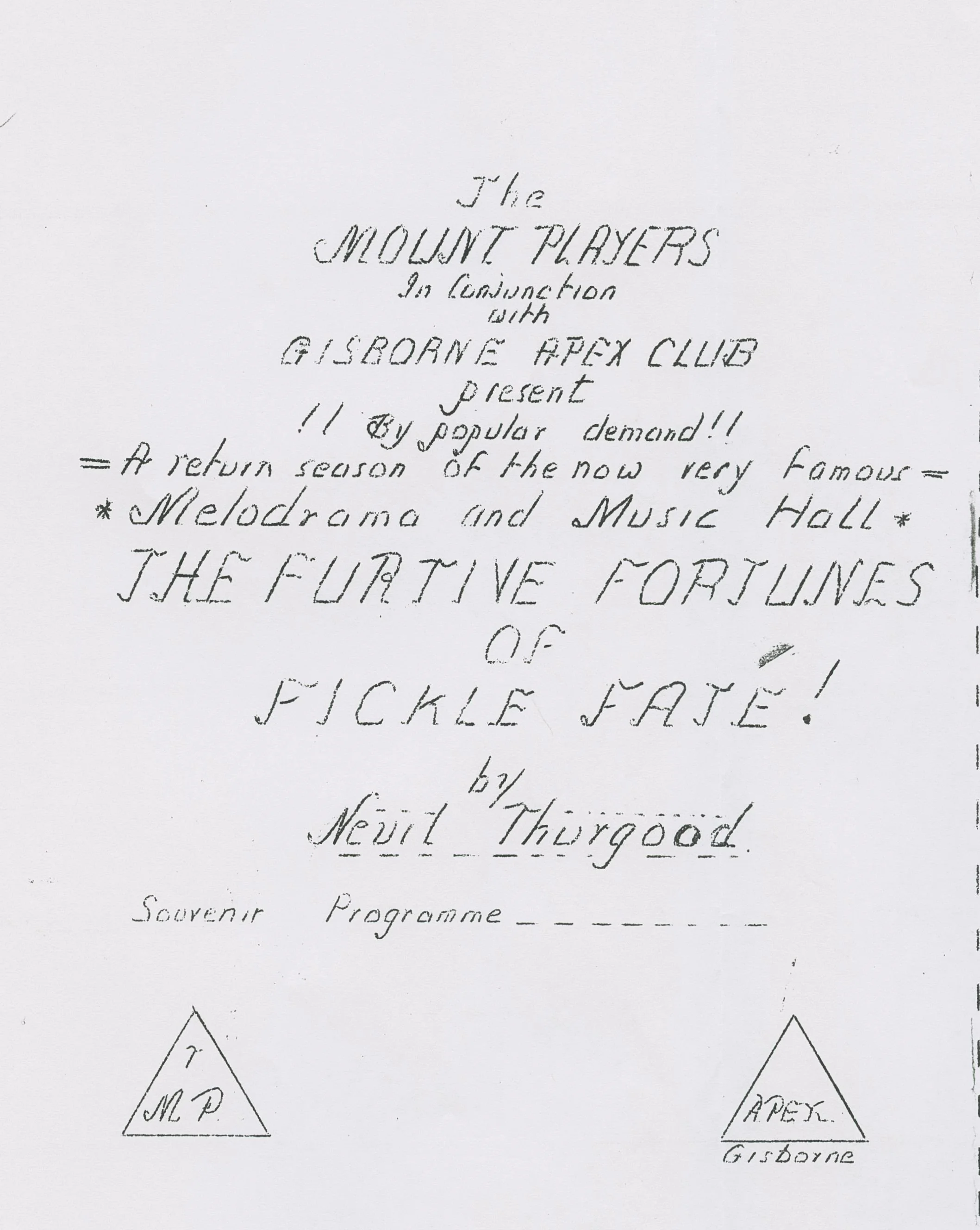 TMP 1974 Furtive Fortunes of Fickle Fate Program 1a.jpg