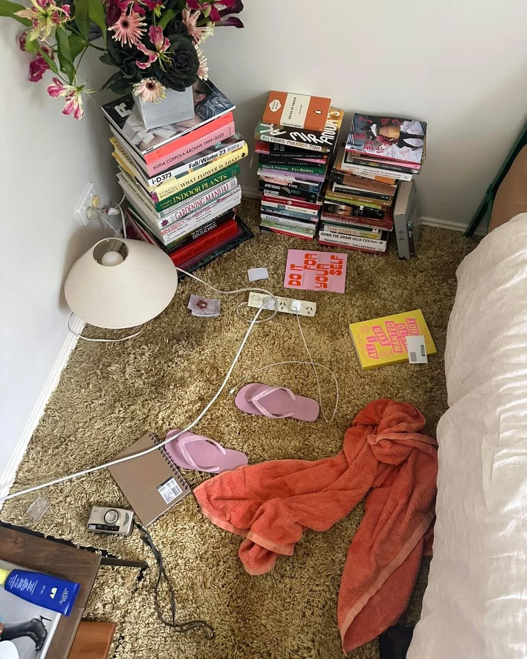 Something about a colour coordinated messy room just gets me