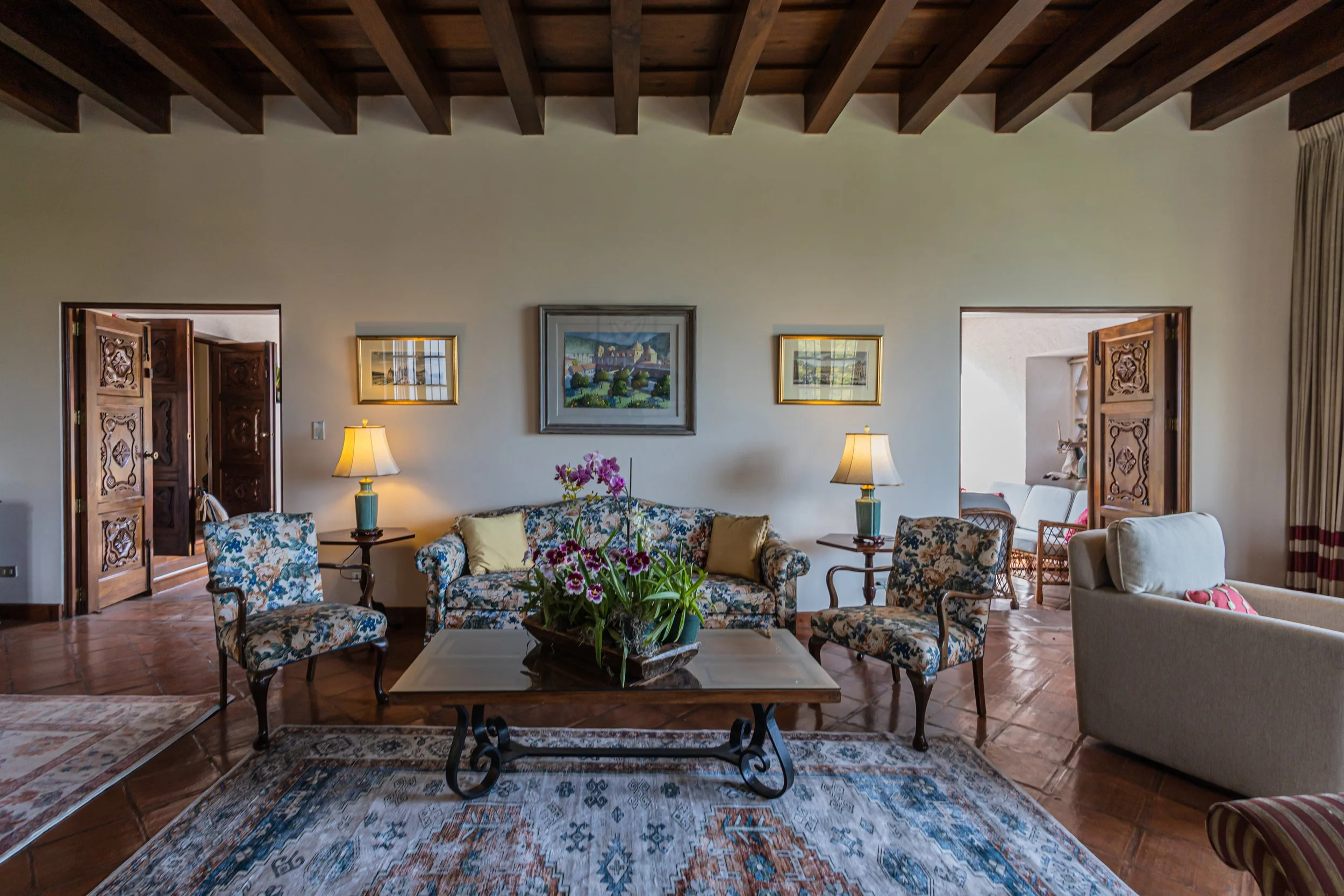 Casa Agua y Fuego - Living Room