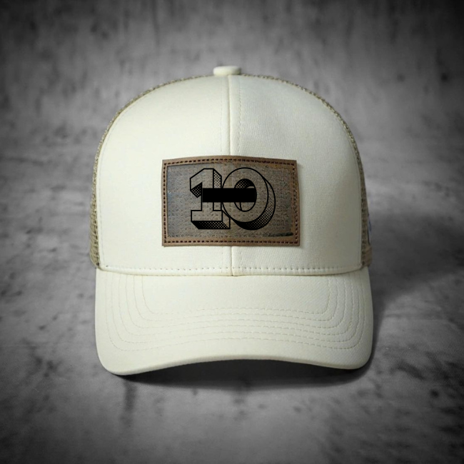 Premium Mesh Trucker Hat / Vintage Patch Trucker Cap