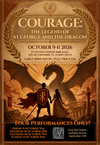 Picture of St. George and a dragon