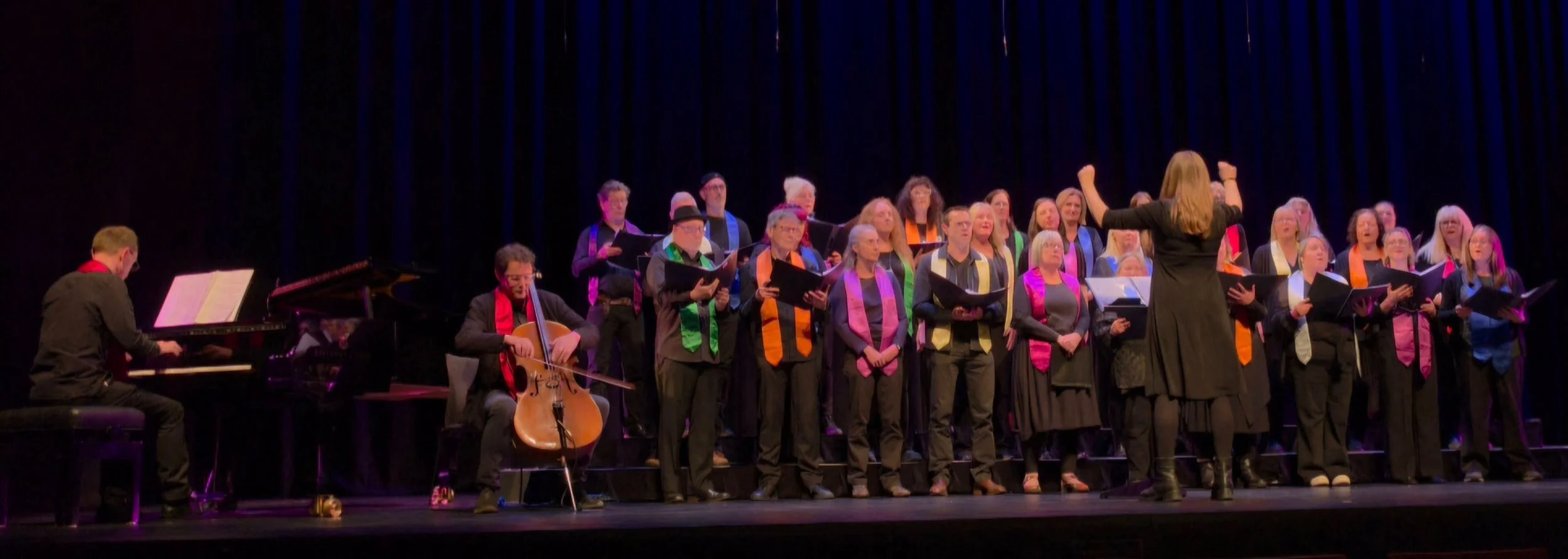 The Lyrebirds singing at 'Bunjil Sings' - Bunjil Place, Naarm/Melbourne, June 2026