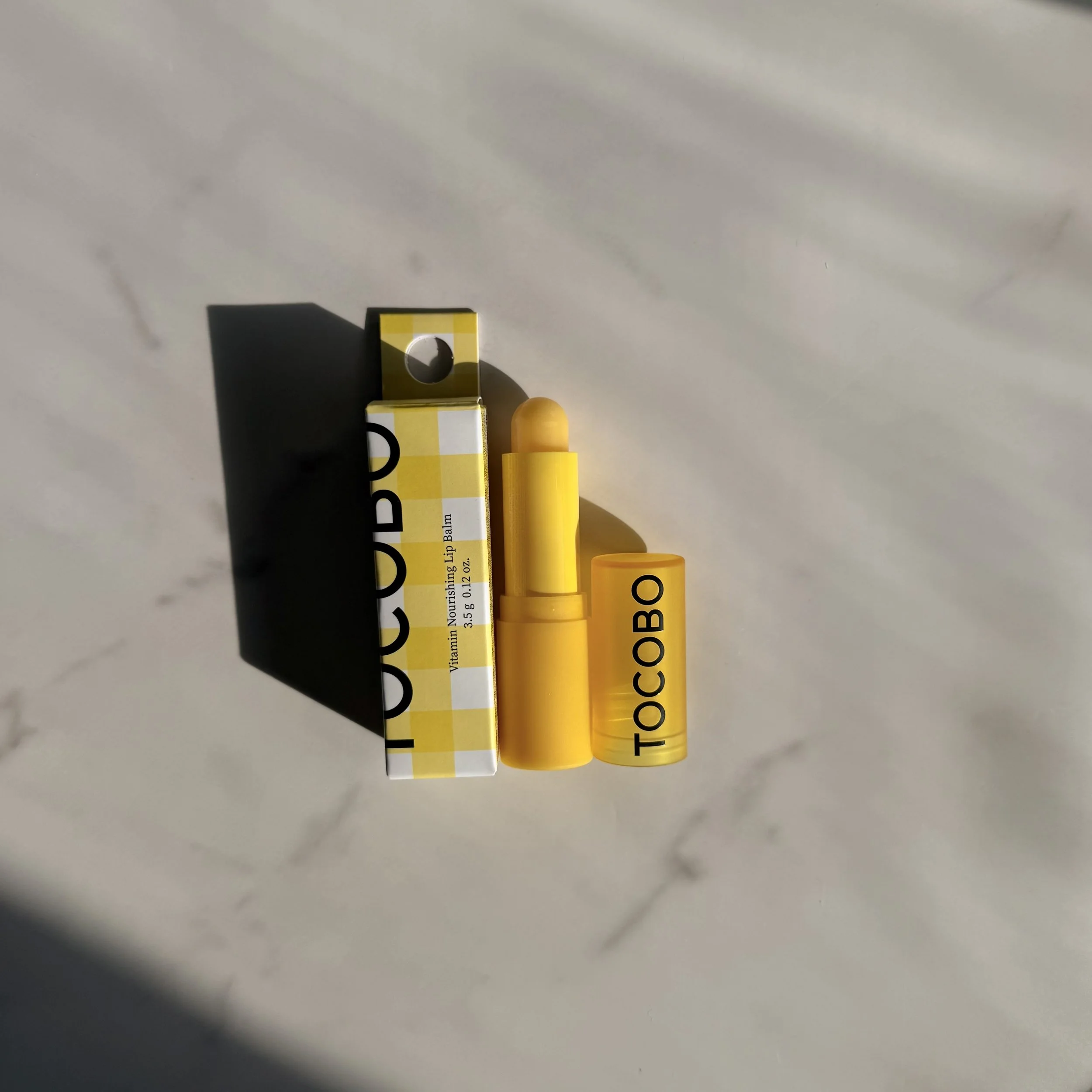 🍋 The Ultimate Daytime Lip Savior: My Deep-Dive Review of the TOCOBO Vitamin Nourishing Lip Balm ☀️